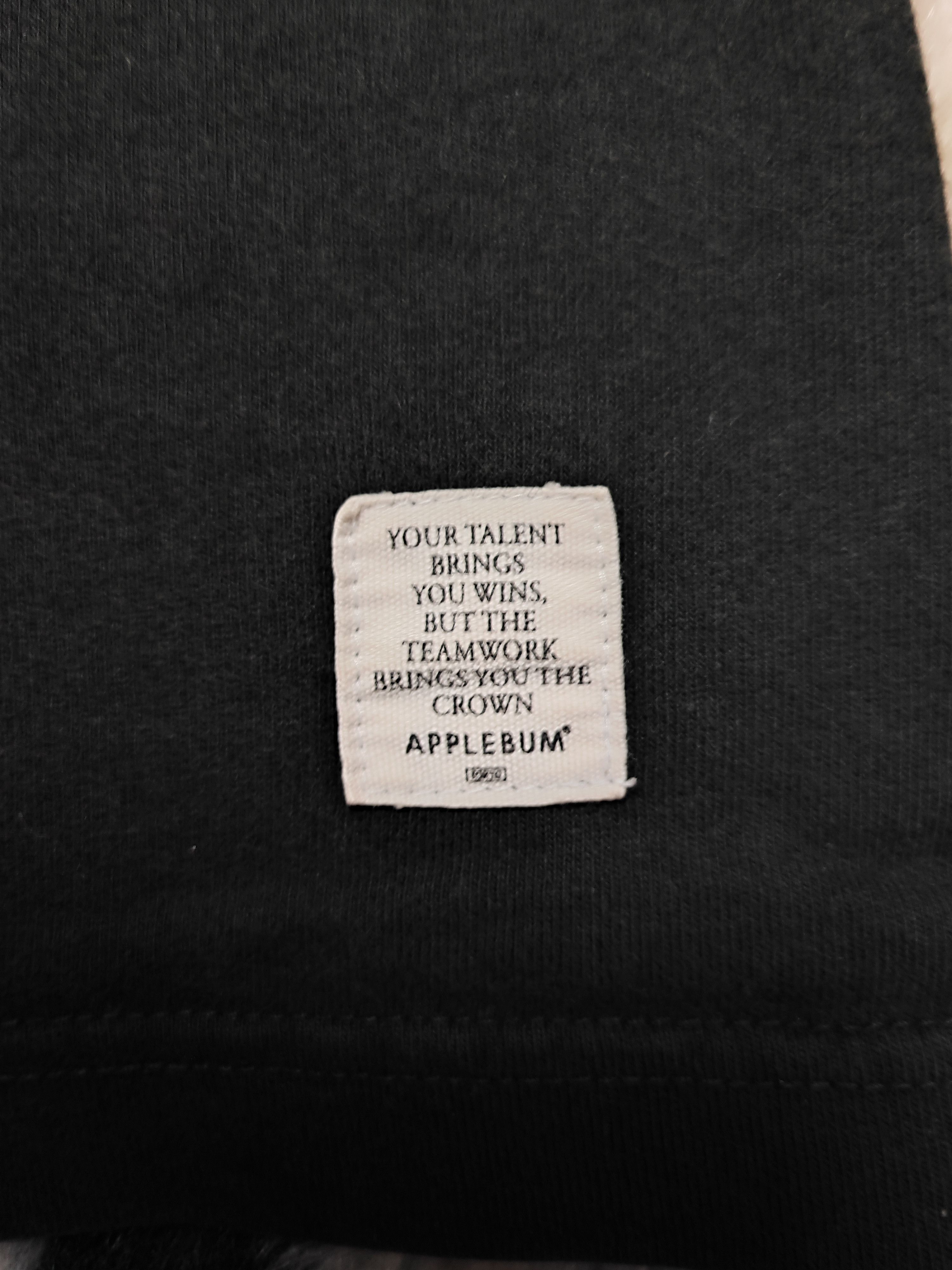 Apple Applebum Tshirt NBA Vintage Size US L / EU 52-54 / 3 - 7 Thumbnail