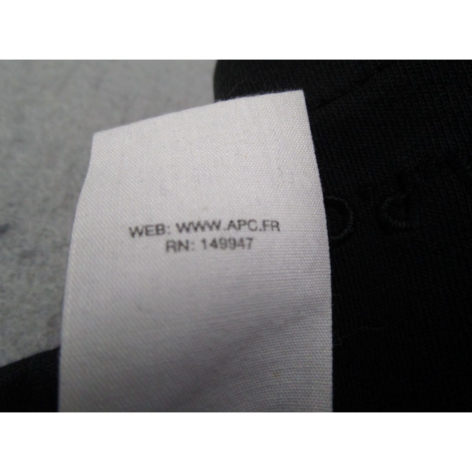 A.P.C. VINTAGE A.P.C. Shorts Mens Large Black Lounge Sweat Casual Cotton French Paris Logo Casual Travel Size US 33 - 6 Thumbnail