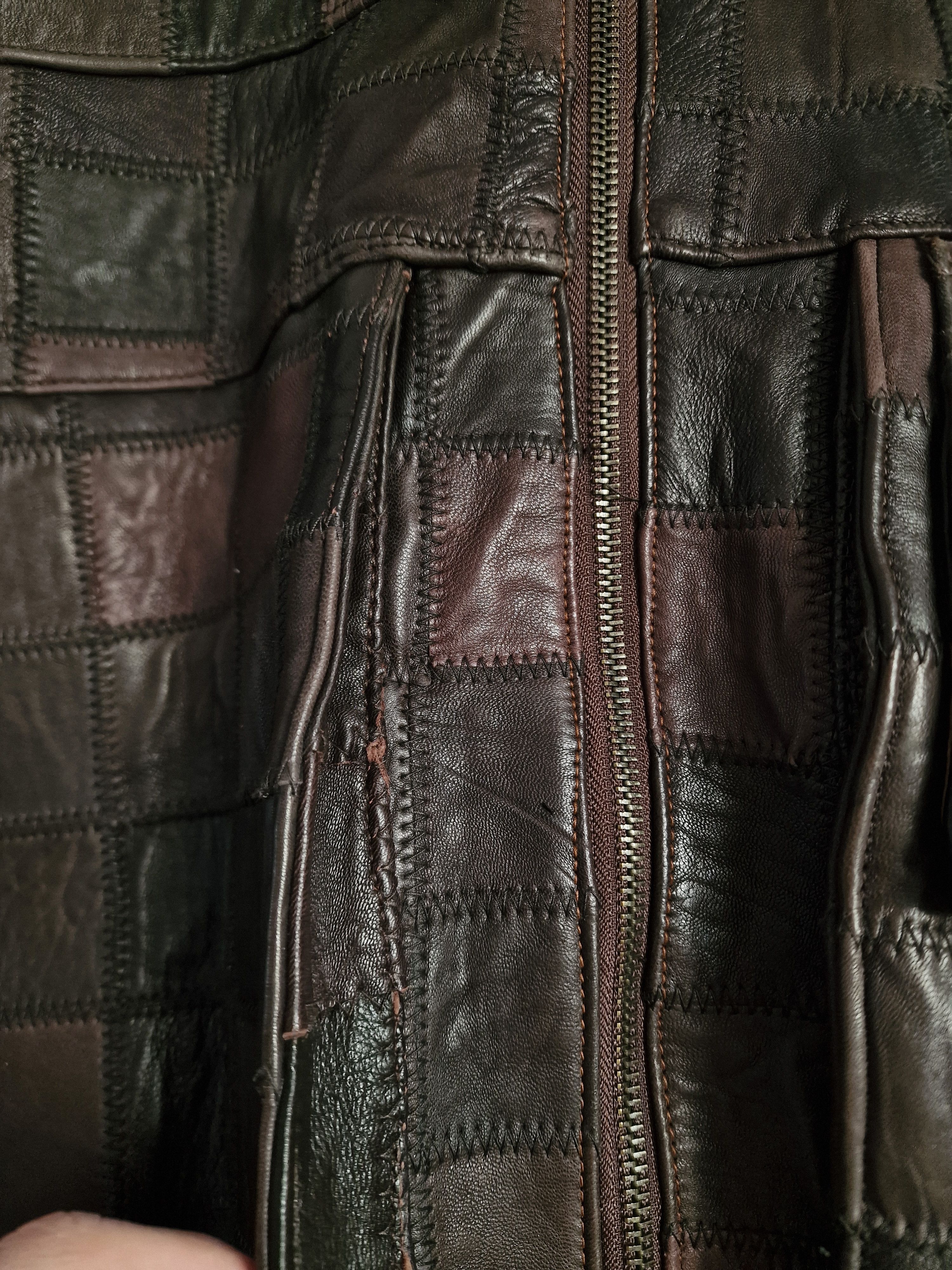 Genuine Leather × Vintage Genuine Leather Vintage Vest bomber deep front pockets Size US S / EU 44-46 / 1 - 5 Thumbnail