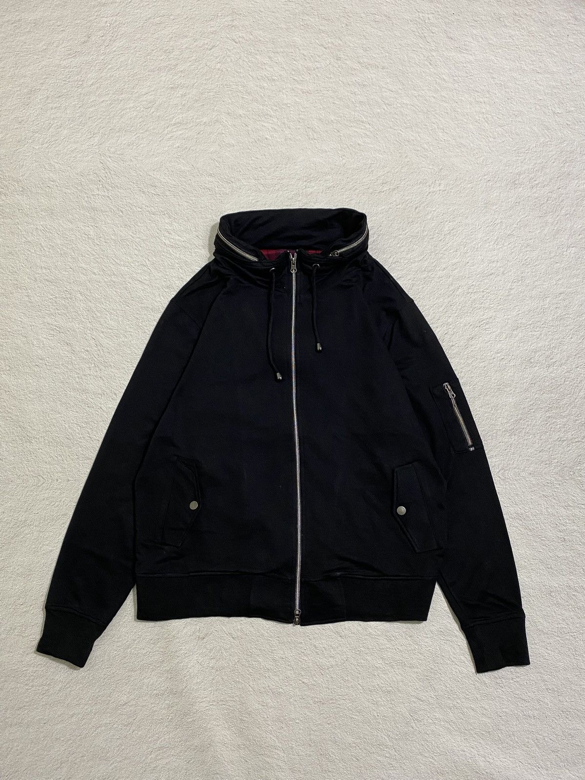 If Six Was Nine × Japanese Brand × Le Grande Bleu (L.G.B.) RARE ❤️‍🔥 Beaumere double layer bono zipper hoodie GOA style Size US L / EU 52-54 / 3 - 5 Thumbnail