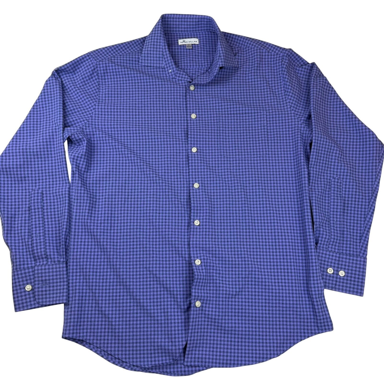Peter Millar Peter Millar Plaid Button Down Shirt - Men's Size Medium Size US M / EU 48-50 / 2 - 1 Thumbnail