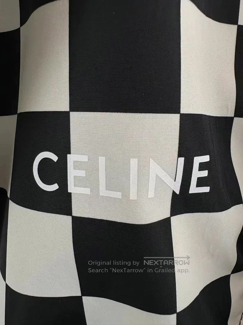 Celine Celine Checkerboard Zip Windbreaker. Size US XL / EU 56 / 4 - 4 Thumbnail