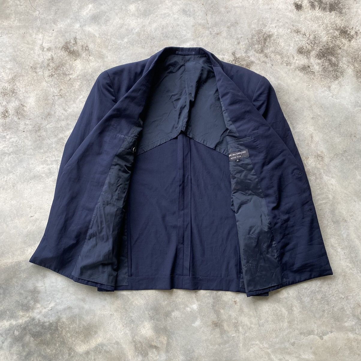 Comme des Garcons COMME des GARCONS Homme Plus Double-Breasted Coat Jacket Size US S / EU 44-46 / 1 - 2 Thumbnail