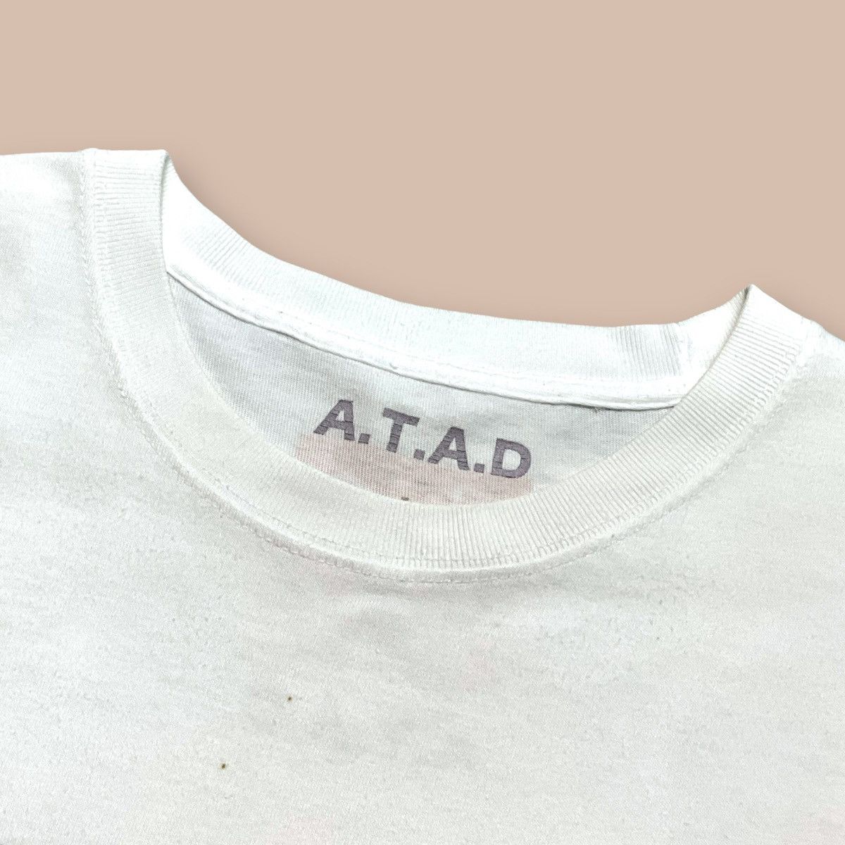 atmos ATAD x COOK TEE WHITE Size US L / EU 52-54 / 3 - 6 Thumbnail