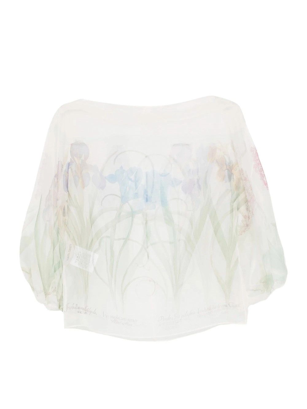 Alberta Ferretti Transparent Organza Shirt Size S / US 4 / IT 40 - 1 Thumbnail