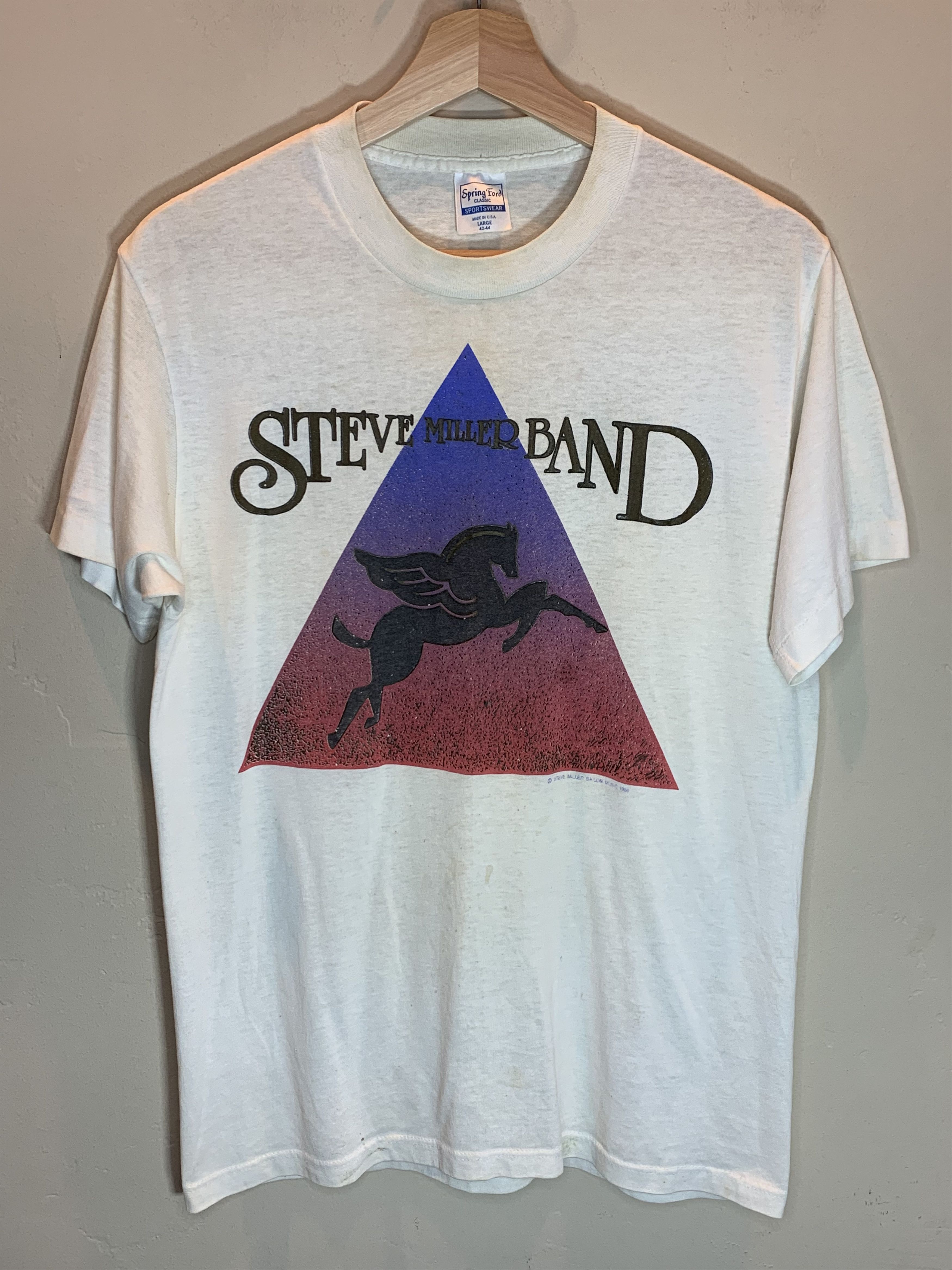 Band Tees *RARE* Vintage 80’s Steve Miller Band Single Stitch T-Shirt Size US L / EU 52-54 / 3 - 1 Thumbnail