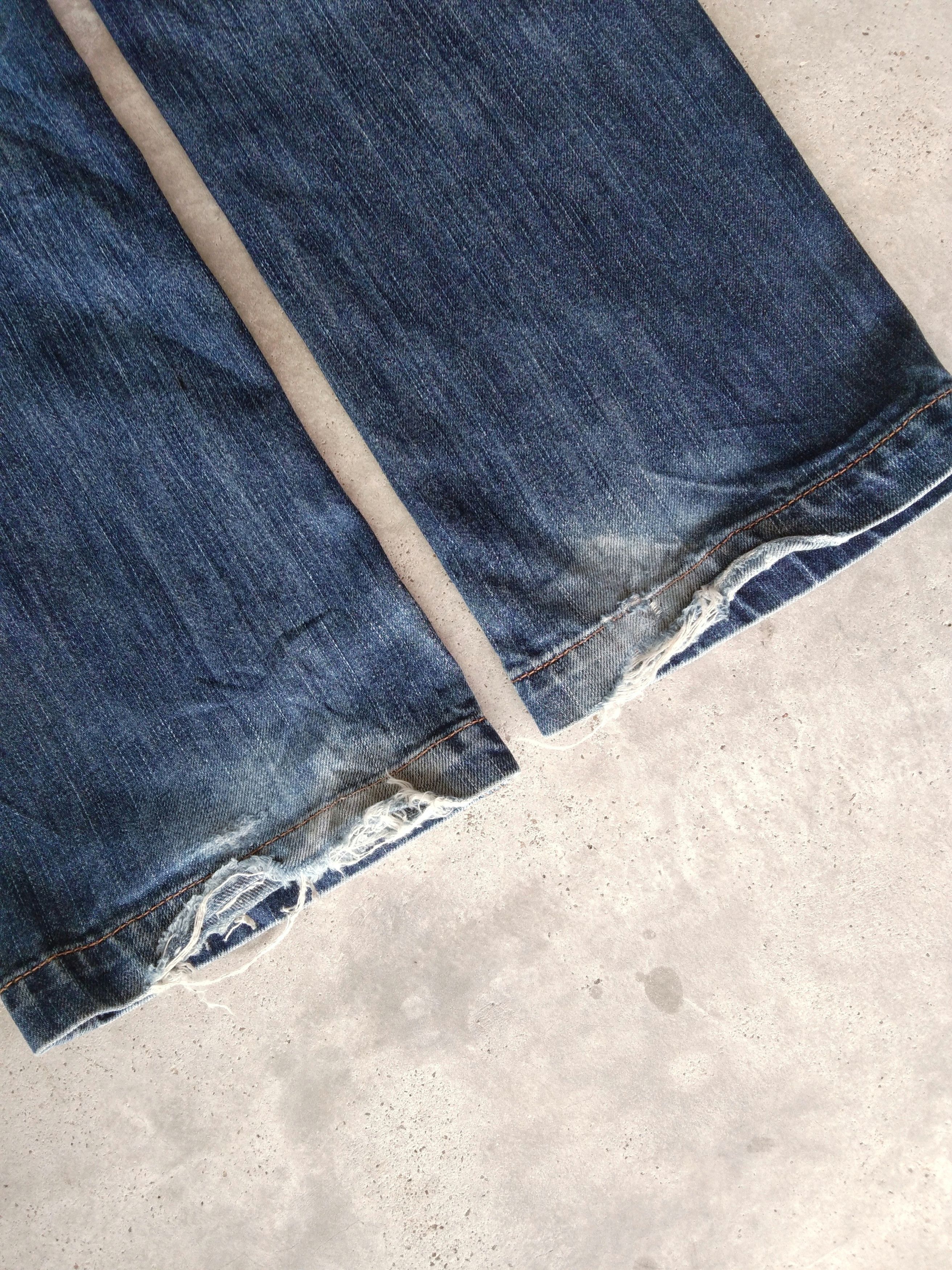 Gap Vintage Gap Straight Leg Button Fly Blue Washed Jeans 30x30 Size US 30 / EU 46 - 3 Thumbnail