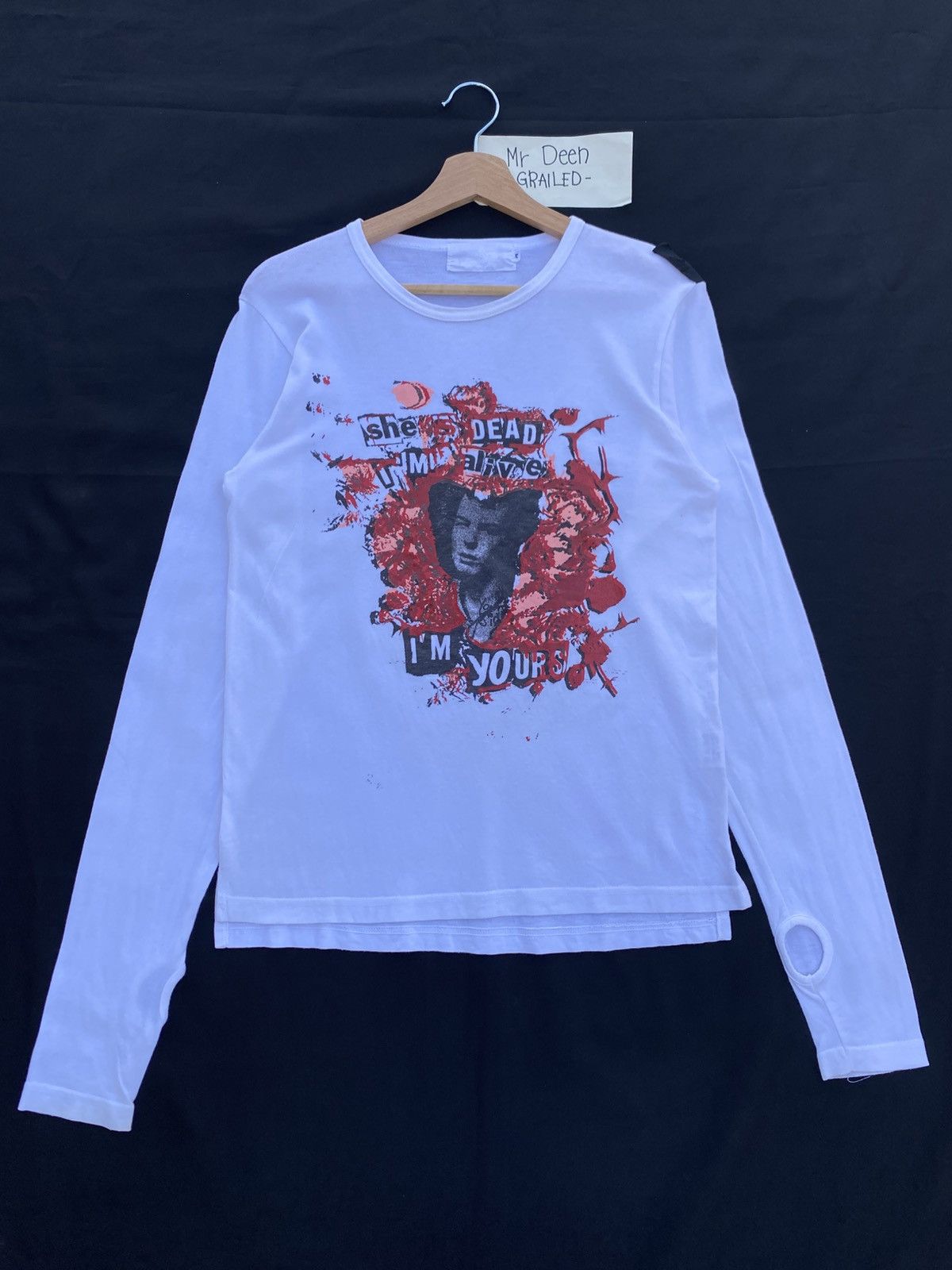 Japanese Brand Rare She’s Dead, I’m Alive, I’m Yours" Seditionaries T-shirt Size S / US 4 / IT 40 - 2 Thumbnail