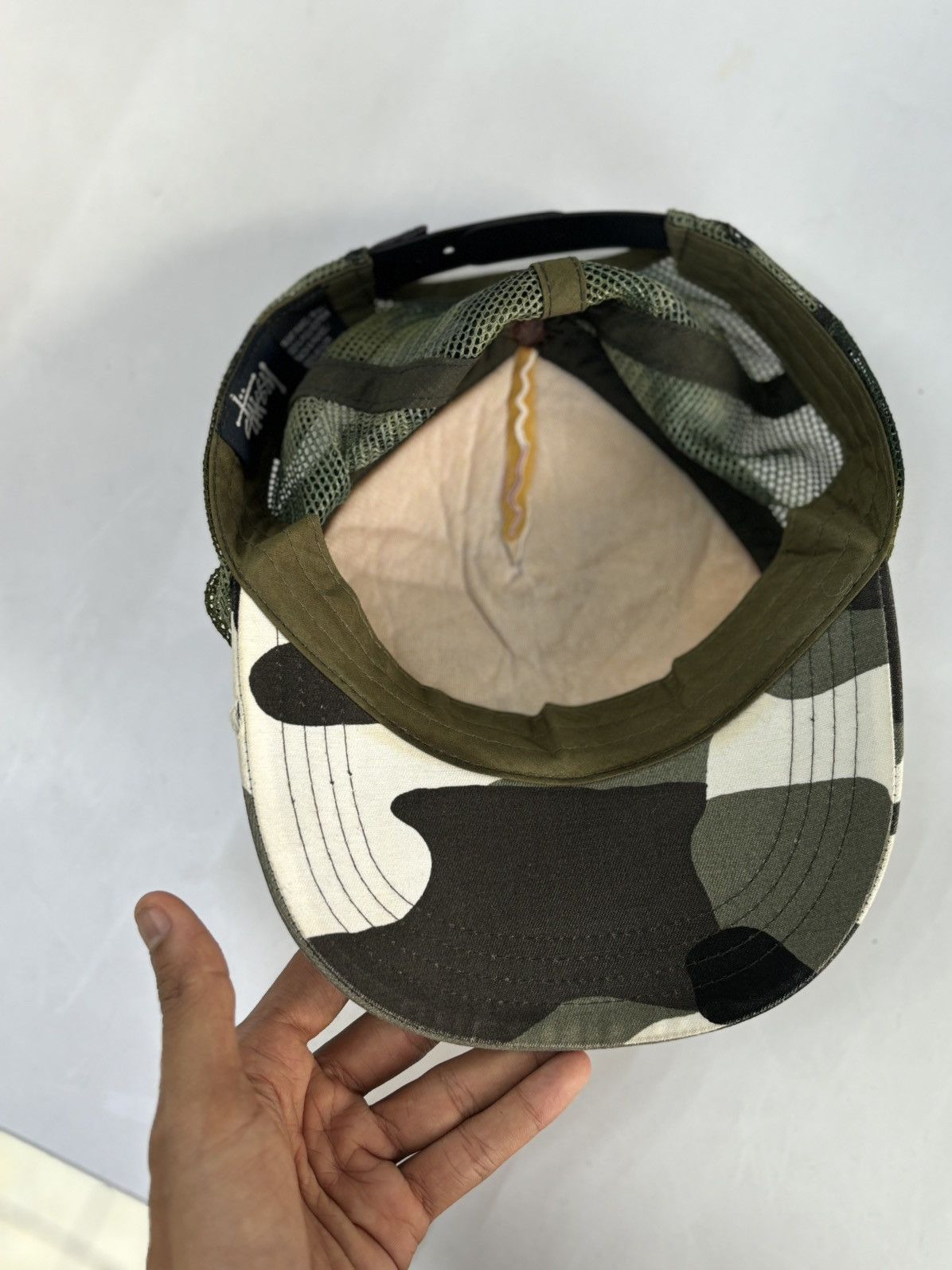 Stussy Vintage Stussy Graffiti Trucker Cap Size ONE SIZE - 5 Thumbnail