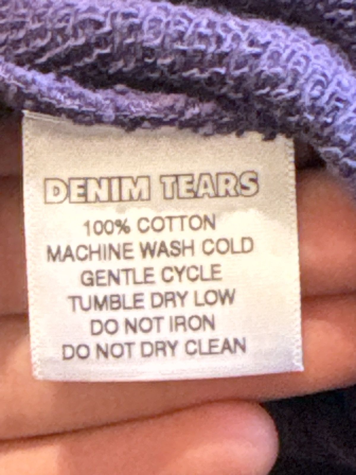 DENIM TEARS Denim Tears Logo Shorts Size US 32 / EU 48 - 8 Thumbnail