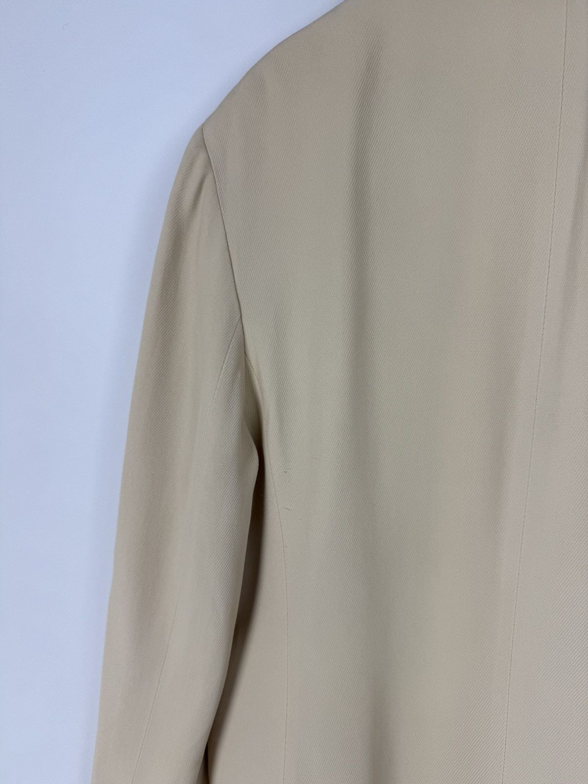 Max Mara Max Mara Ivory Women’s Light Coat Size XL / US 12-14 / IT 48-50 - 17 Thumbnail