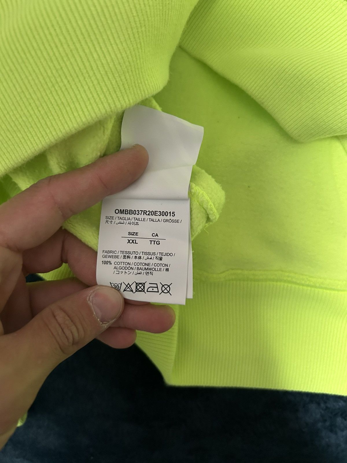 Off-White Off white hoodie Size US XXL / EU 58 / 5 - 8 Thumbnail