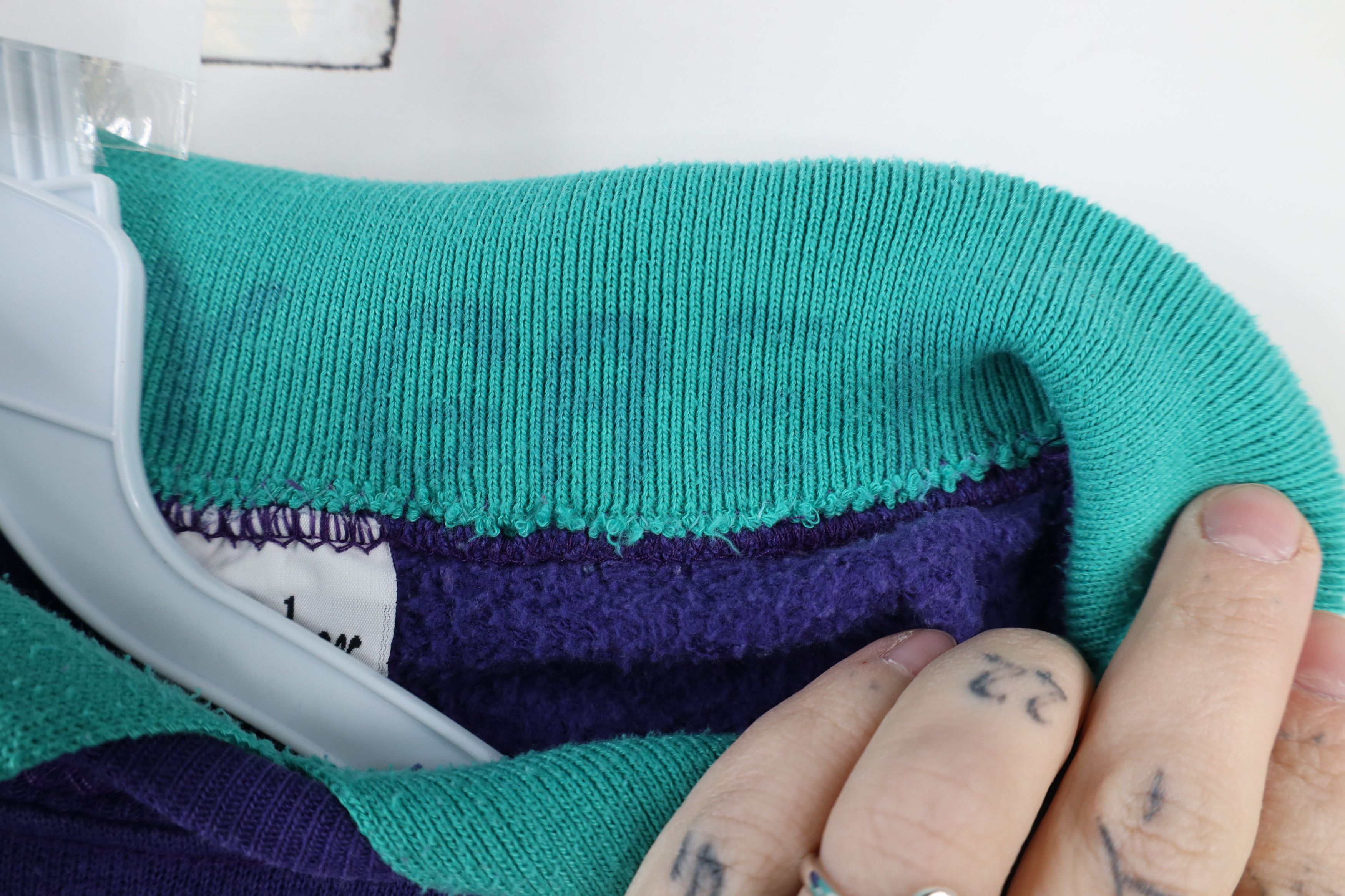 Vintage Vintage 90s Streetwear Farmhouse Collared Sweatshirt USA Size XXL / US 16-18 / IT 52-54 - 12 Thumbnail