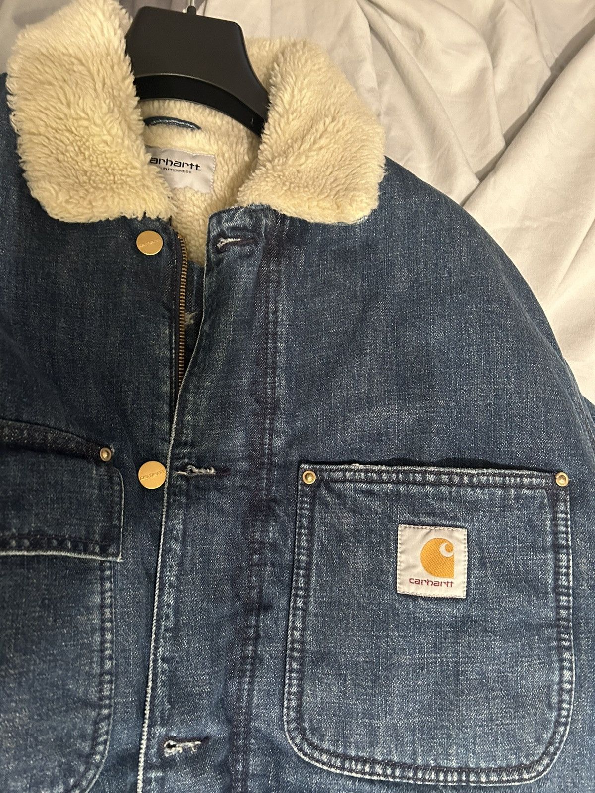 Carhartt Carhartt Fairmount Coat Jeans jacket Size US XL / EU 56 / 4 - 11 Thumbnail
