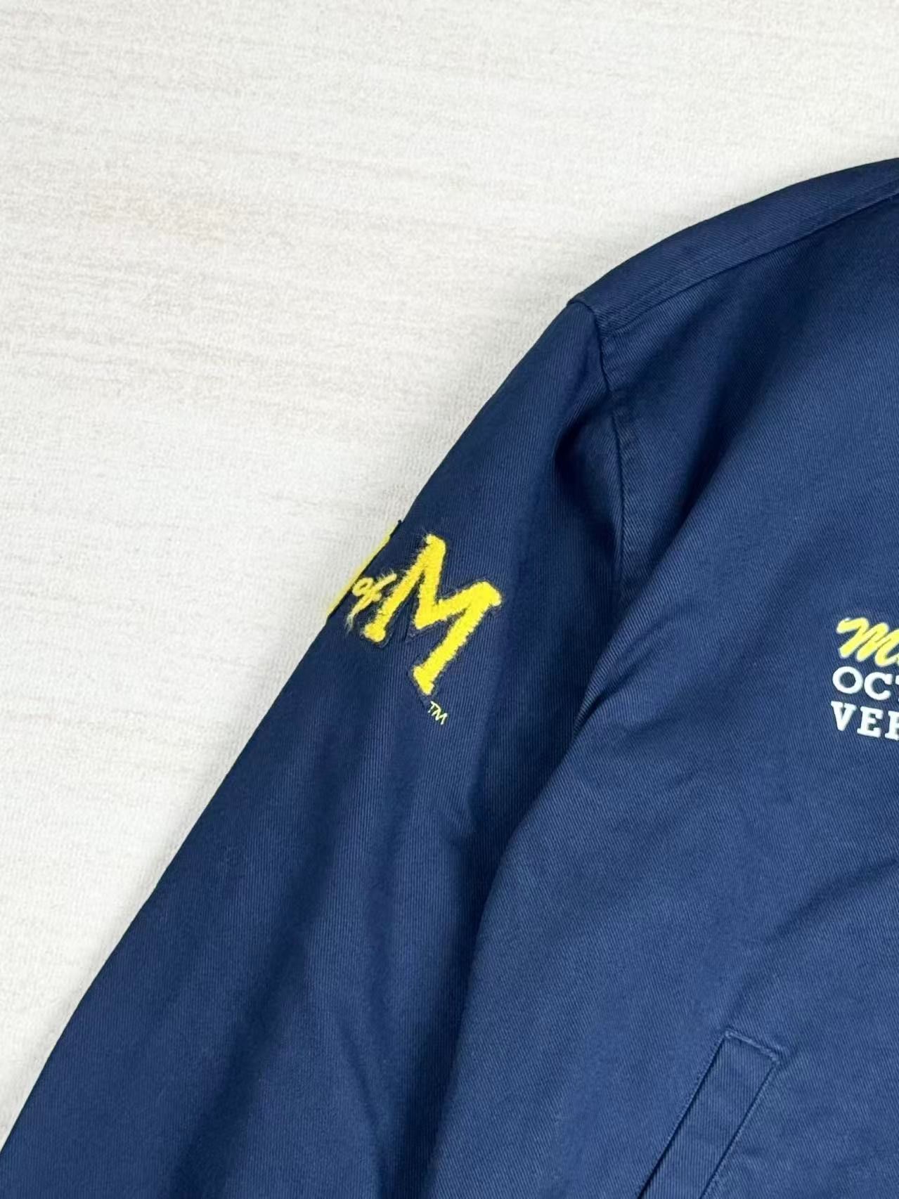 October's Very Own MICHIGAN WOLVERINES VARSITY JACKET Size US M / EU 48-50 / 2 - 9 Thumbnail
