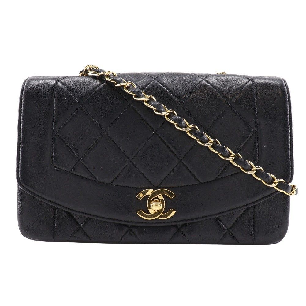 Chanel Chanel Diana Flap Bag Quilted Lambskin Size ONE SIZE - 1 Thumbnail