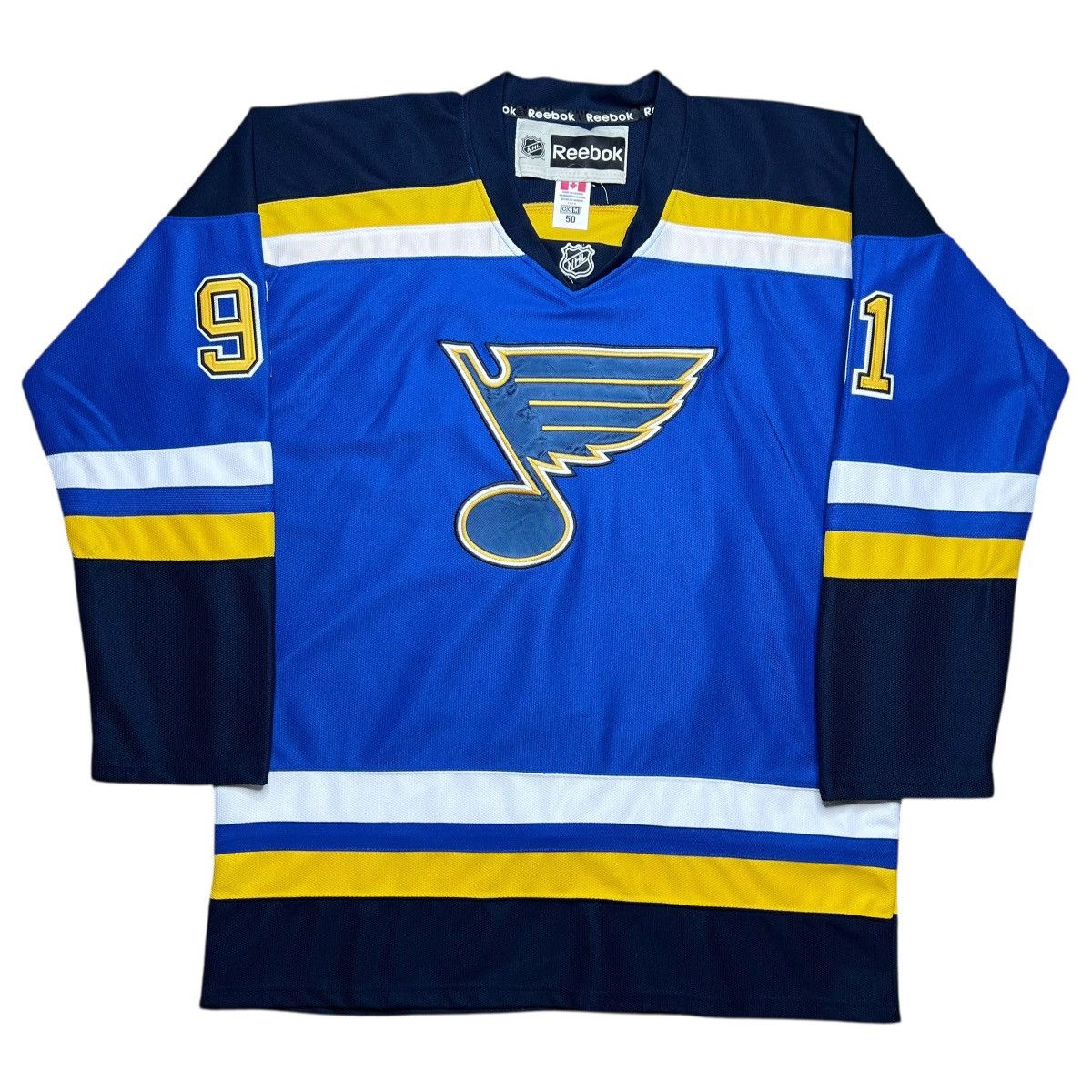 Reebok St. Louis Blues Vladimir Tarasenko Reebok Fight Strap Jersey Size US XXL / EU 58 / 5 - 1 Thumbnail