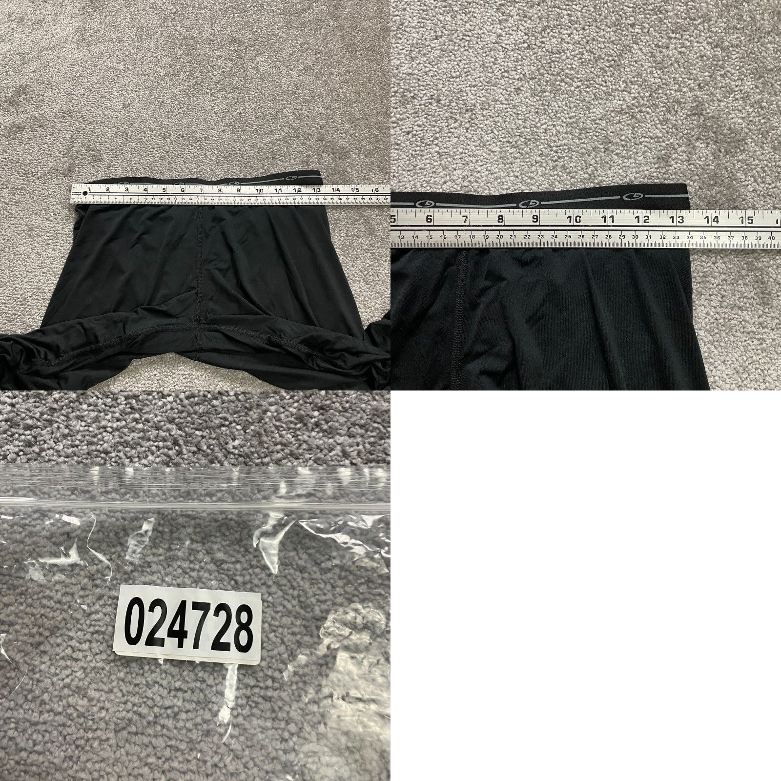 Champion CHAMPION C9 Leggings Womens Large Black Compression Activewear 28in Size 36" / US 14 / IT 50 - 8 Thumbnail