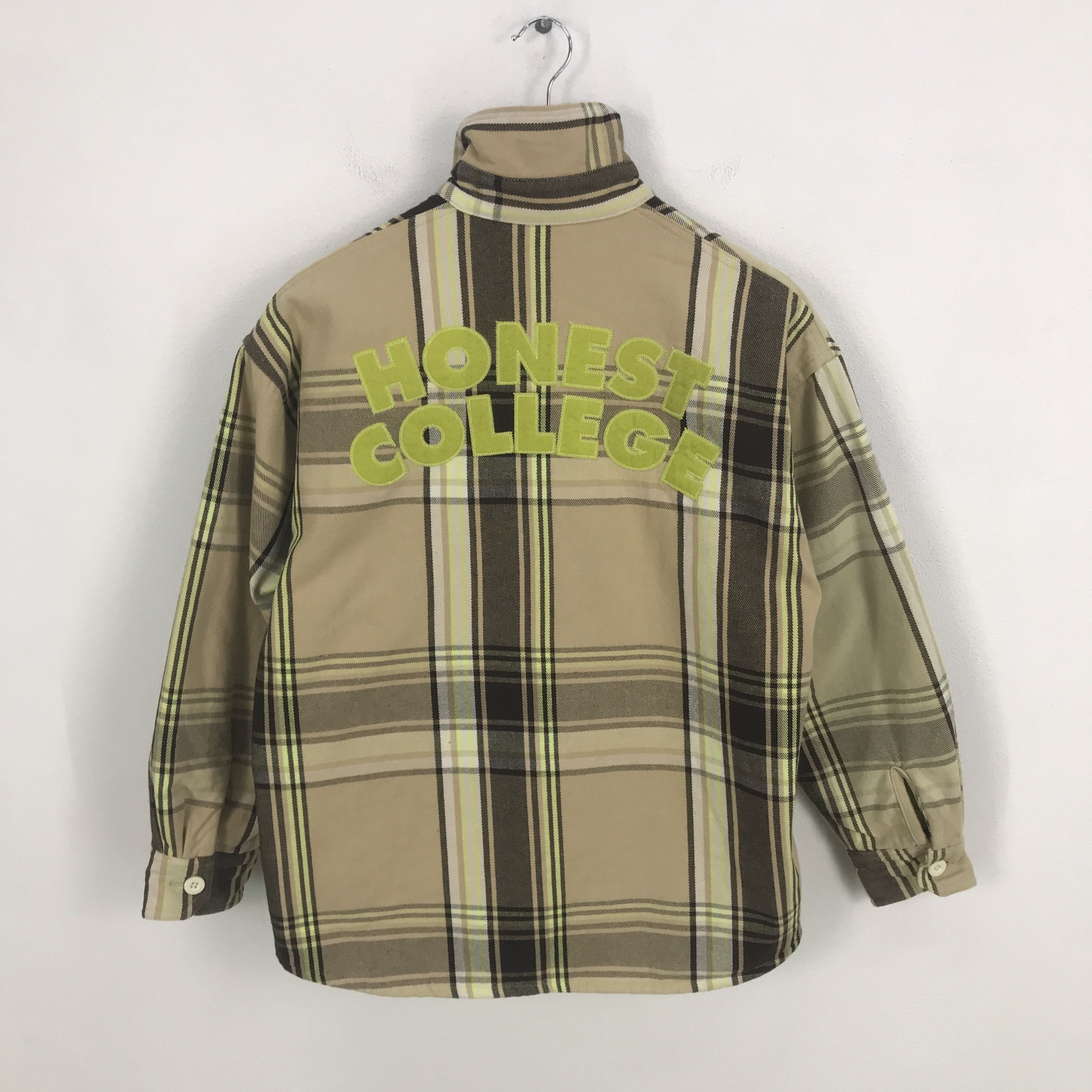 Japanese Brand × Studio Seven Rare Honest college Button Up Shirt Size US S / EU 44-46 / 1 - 1 Thumbnail