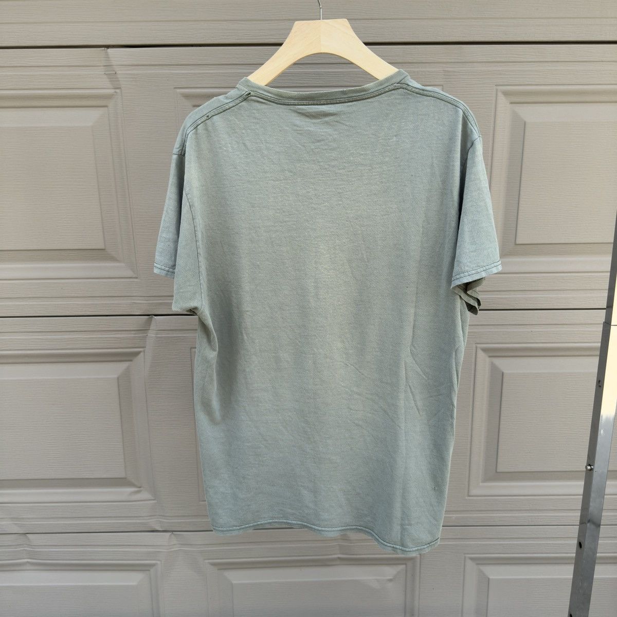 Vintage Sun Faded Thrashed Distressed Grunge Shirt ERD Chrome Green Size US L / EU 52-54 / 3 - 2 Thumbnail