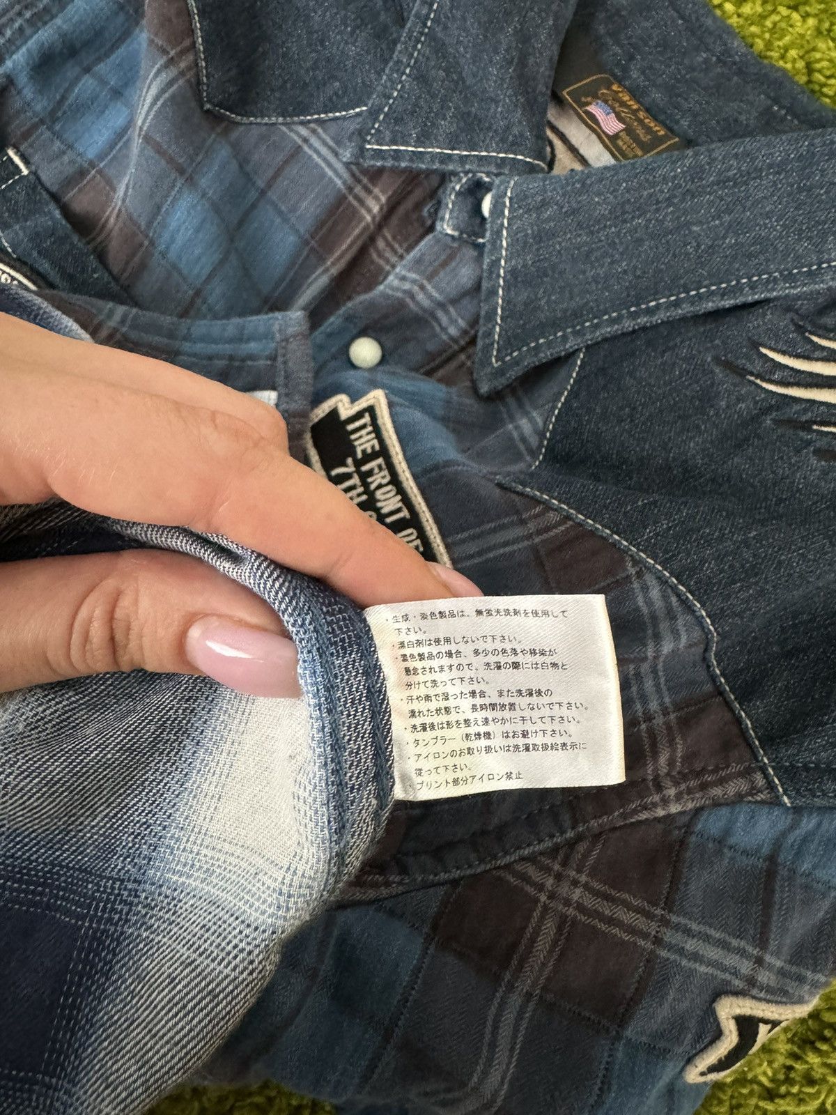 Designer × Vanson Leathers Vanson Leathers knit logo biker shirt Size US S / EU 44-46 / 1 - 10 Thumbnail
