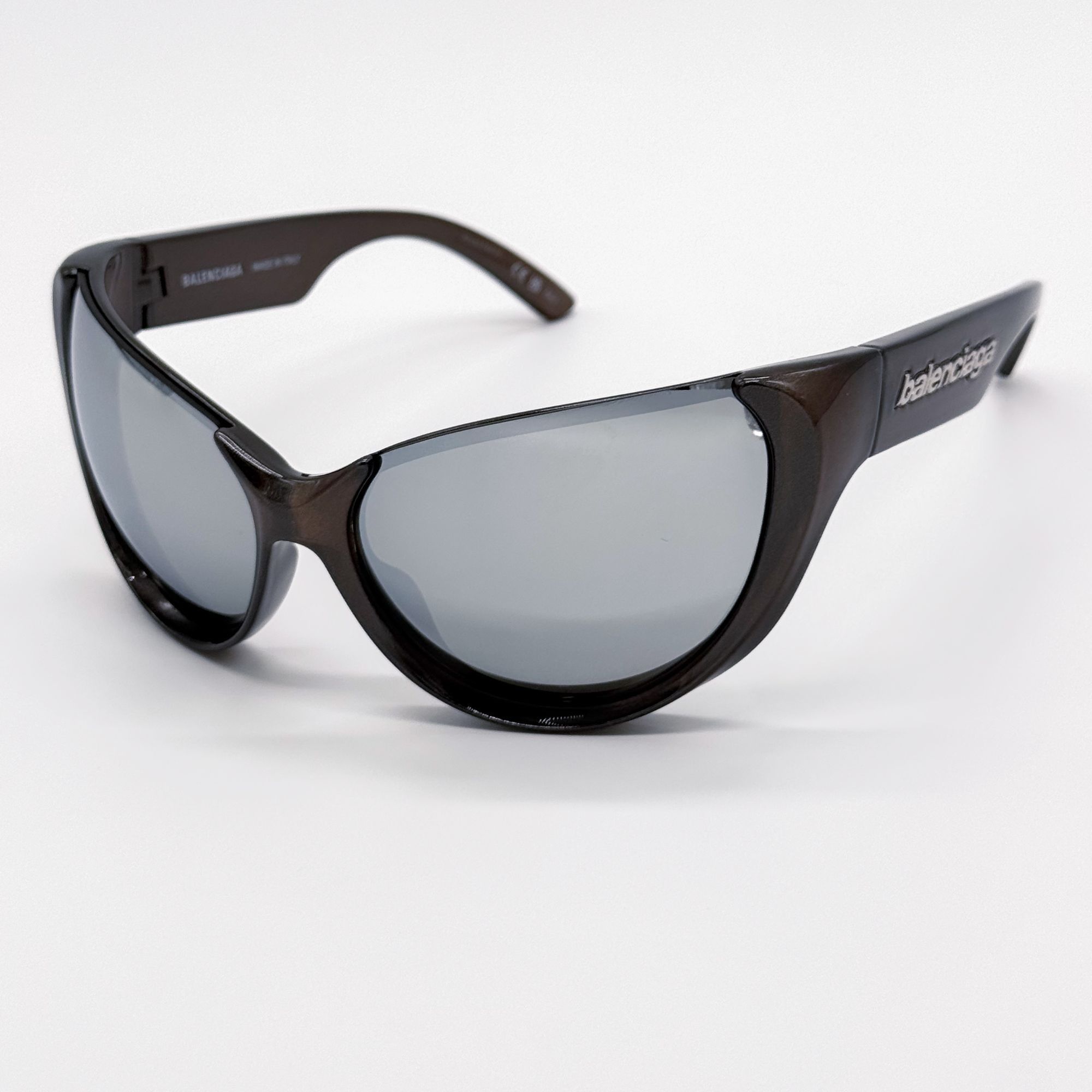 Balenciaga NEW BALENCIAGA BB0201S 002 SUNGLASSES BROWN OVERSIZED WOMEN Size ONE SIZE - 2 Thumbnail