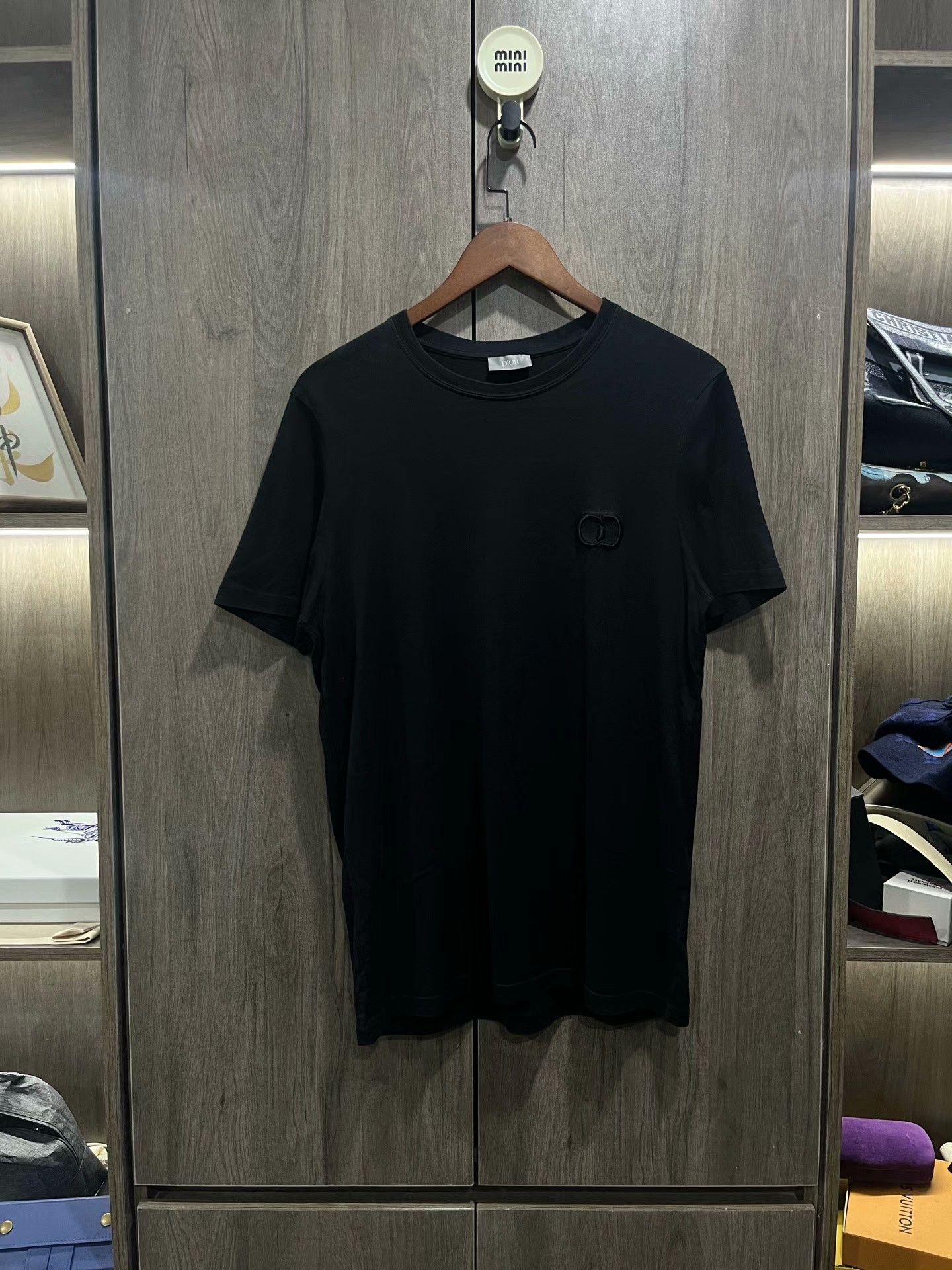 Dior Dior Black CD Embroidery Short Sleeve Size US L / EU 52-54 / 3 - 1 Thumbnail
