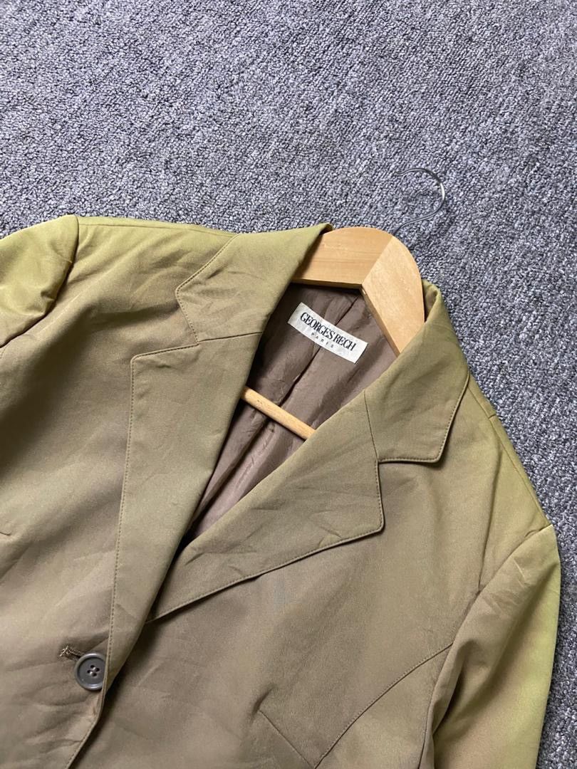 Japanese Brand Georges Rech Single Breasted Blazer (185) Size US XXS / EU 40 - 9 Thumbnail