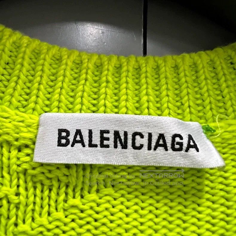 Other Balenciaga Slogan Logo Knit Sweater Size US XS / EU 42 / 0 - 3 Thumbnail
