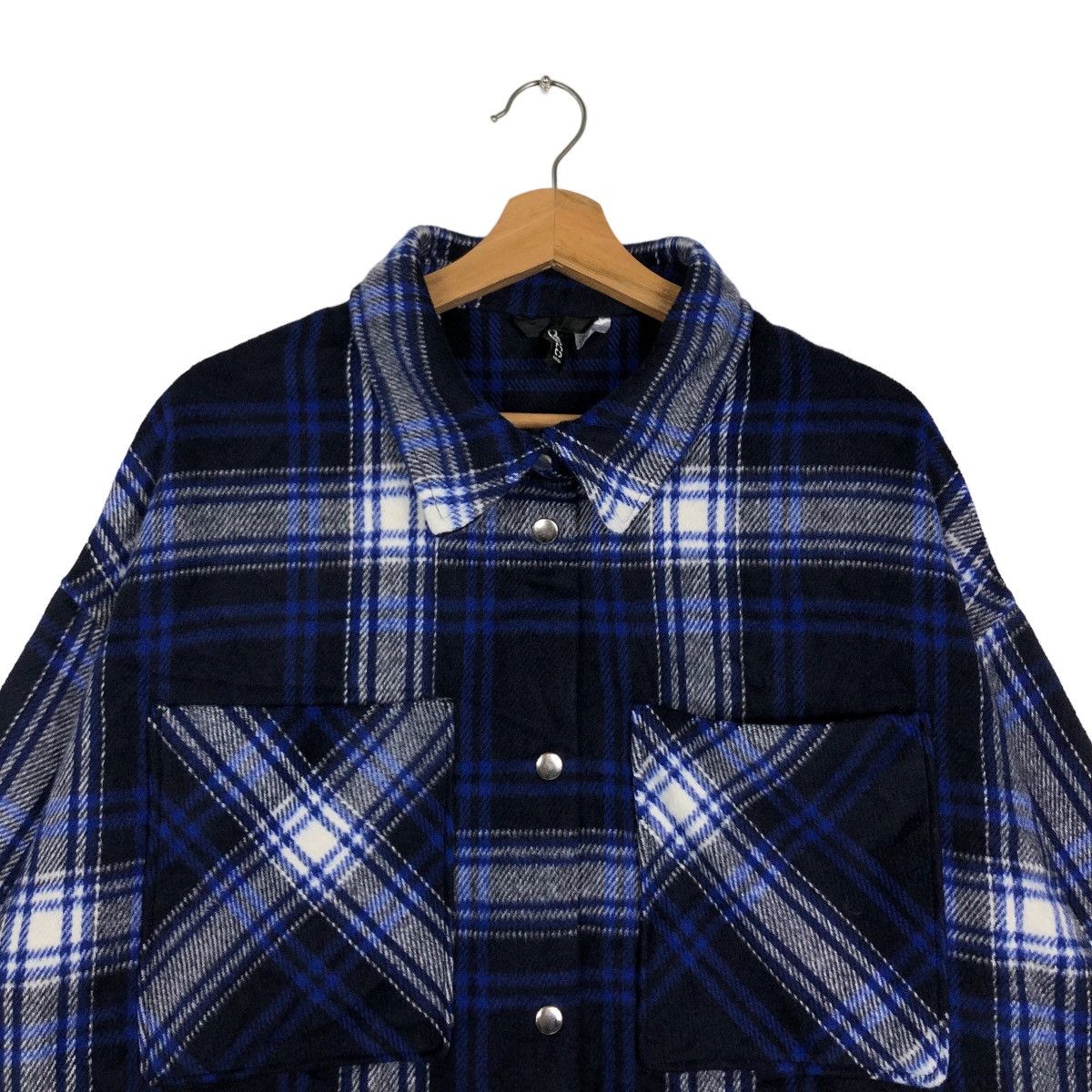 Flannel 🔥90’s Chore Divided Flannel Jacket Tartan Design Big Size Size US XL / EU 56 / 4 - 3 Thumbnail