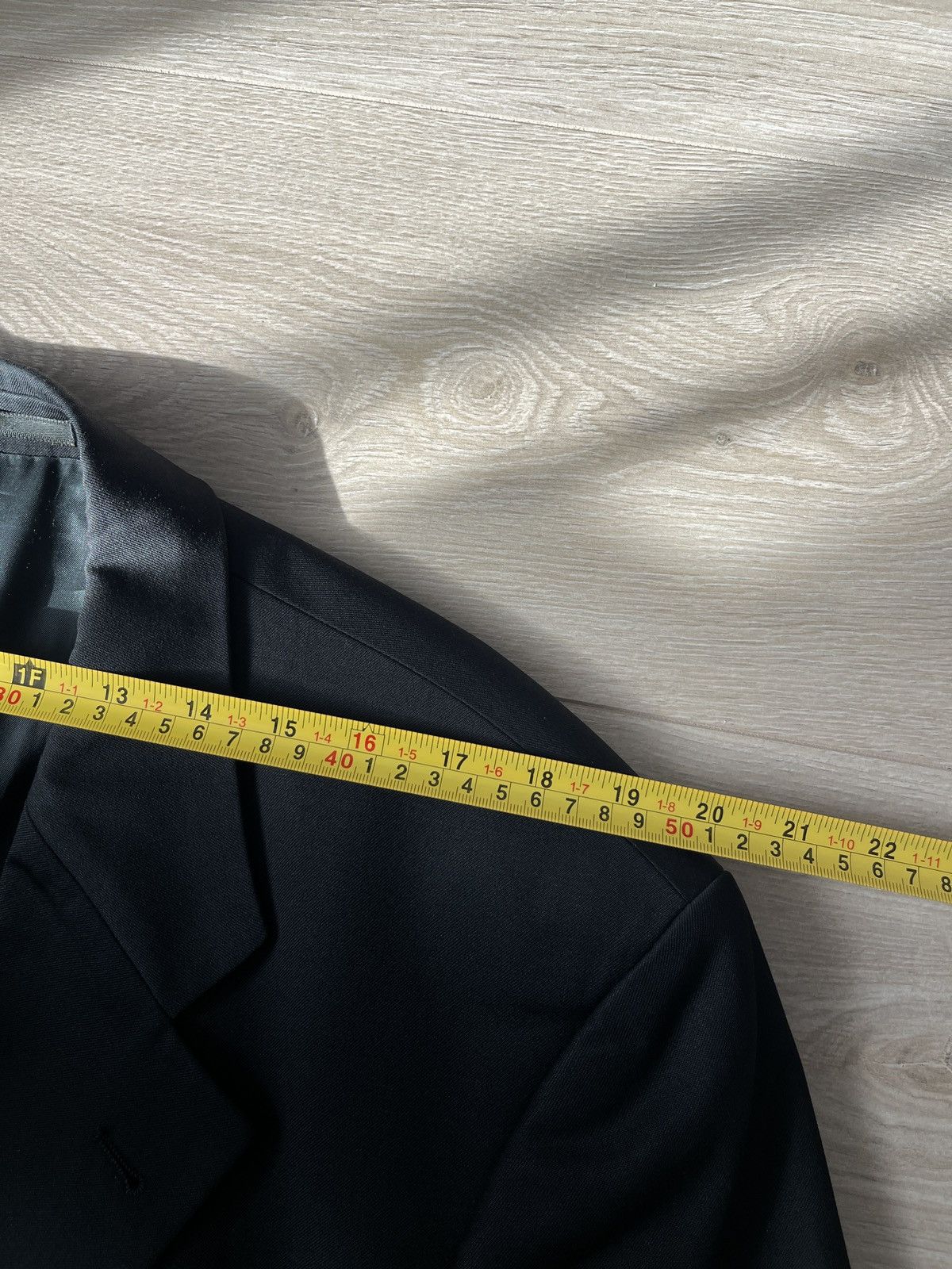 Hugo Boss Vintage hugo boss black blazer mens classic jacket 46L Size 44L - 10 Thumbnail
