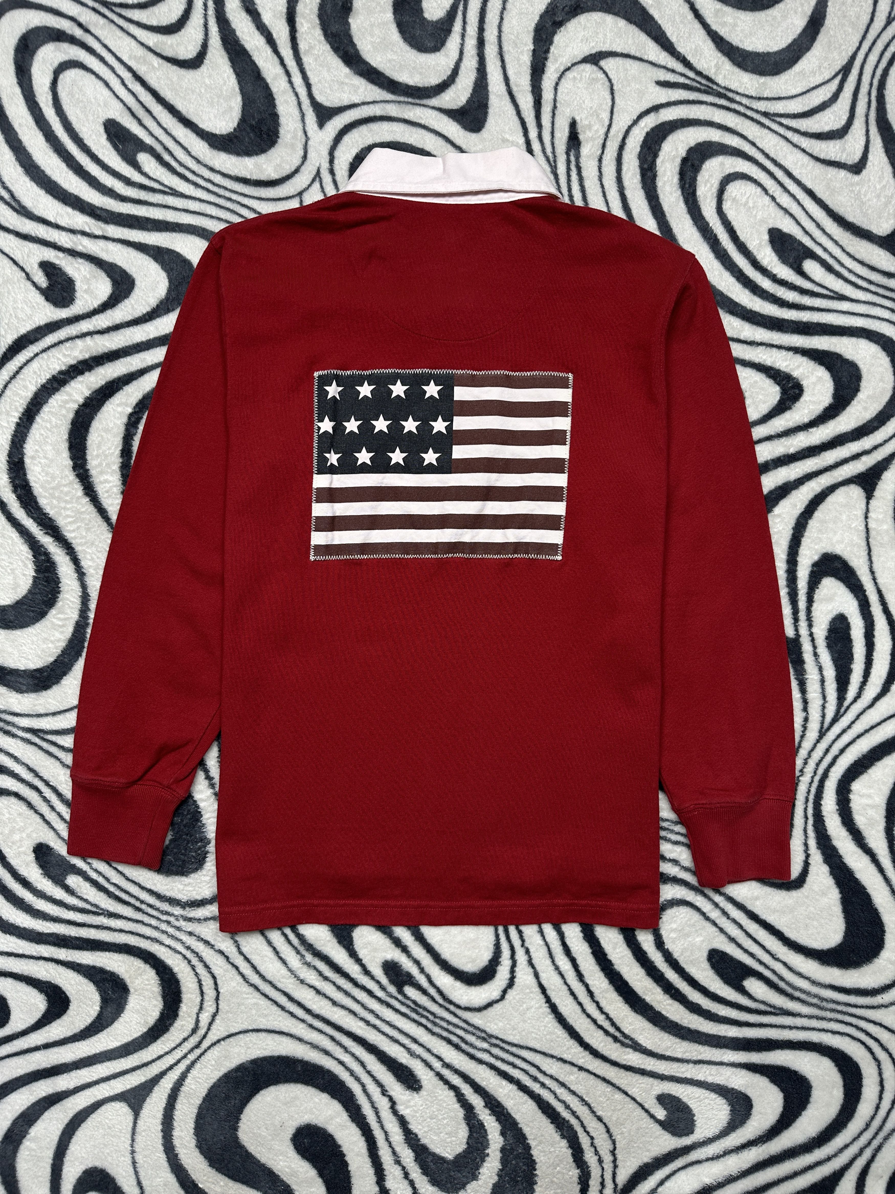 Polo Ralph Lauren Polo Ralph Lauren Womens Long Sleeve Rugby Polo Shirt Size S / US 4 / IT 40 - 1 Thumbnail