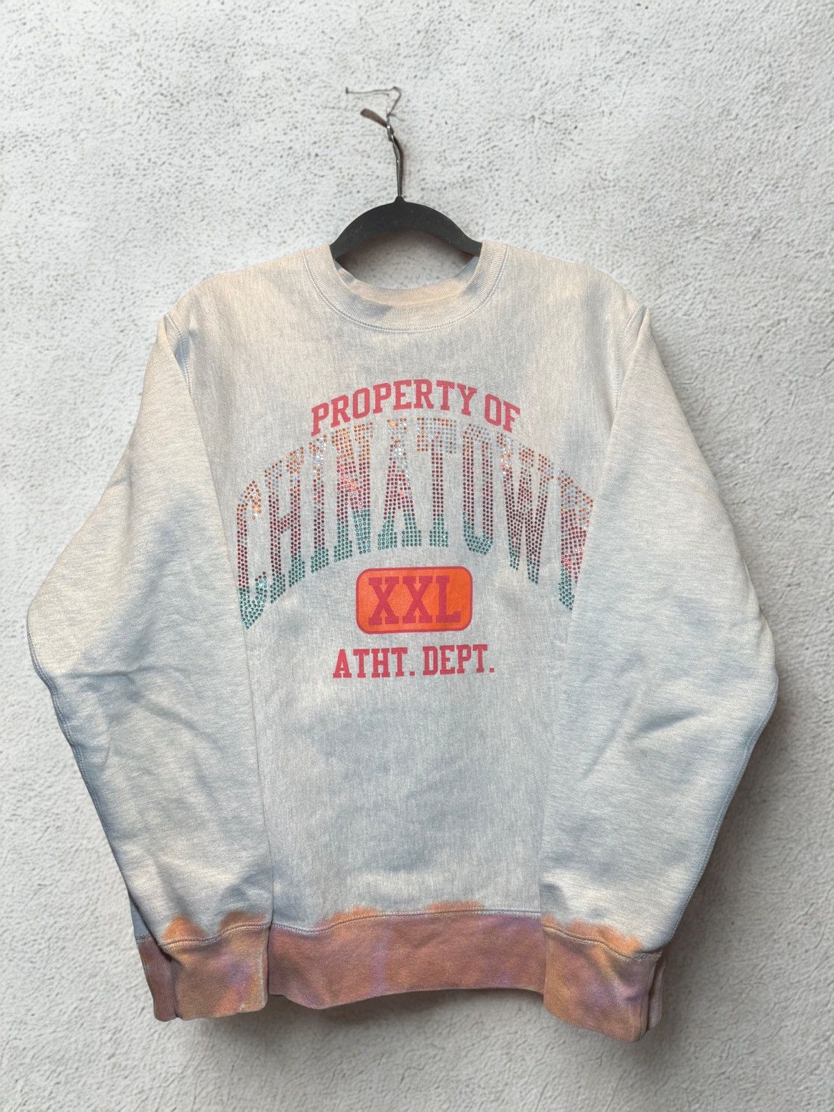 Market Chinatown Market Rhinestone Crewneck Size US S / EU 44-46 / 1 - 1 Thumbnail