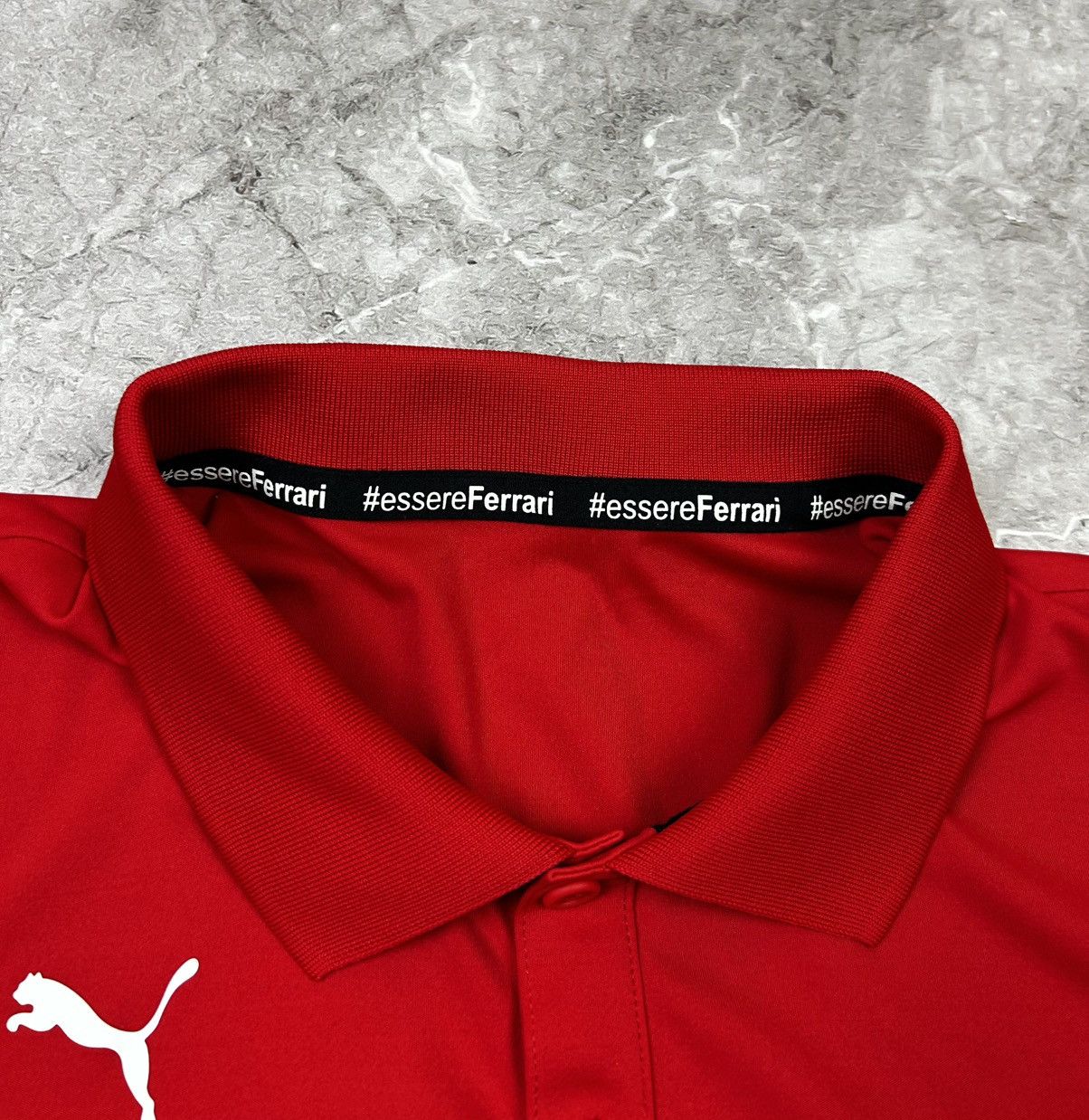 Ferrari × Puma × Vintage Vintage Ferrari x Puma Racing Team T Shirt Polo Size US L / EU 52-54 / 3 - 6 Thumbnail