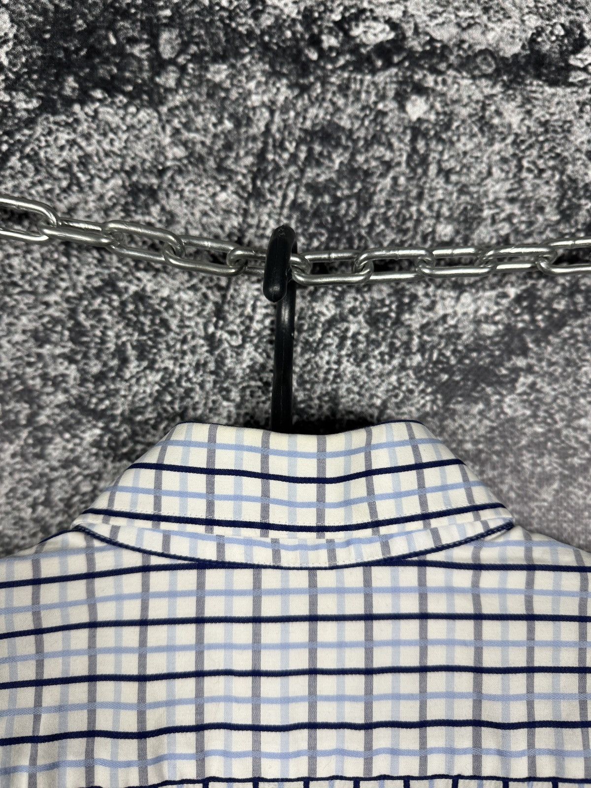 Lacoste Lacoste Short Sleeve Plaid Shirt Button Up Vintage Size 40 Size US L / EU 52-54 / 3 - 11 Thumbnail
