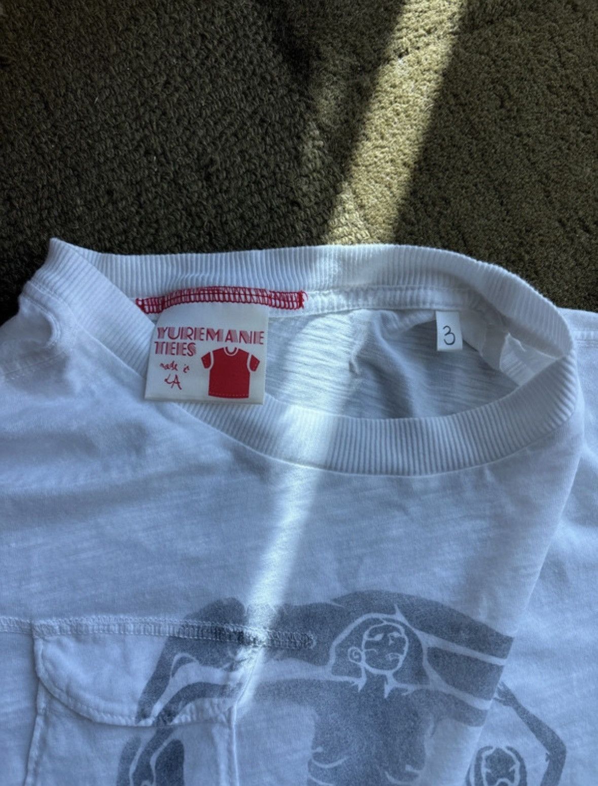 Yuremane Yuremane bone tee Size US S / EU 44-46 / 1 - 4 Thumbnail