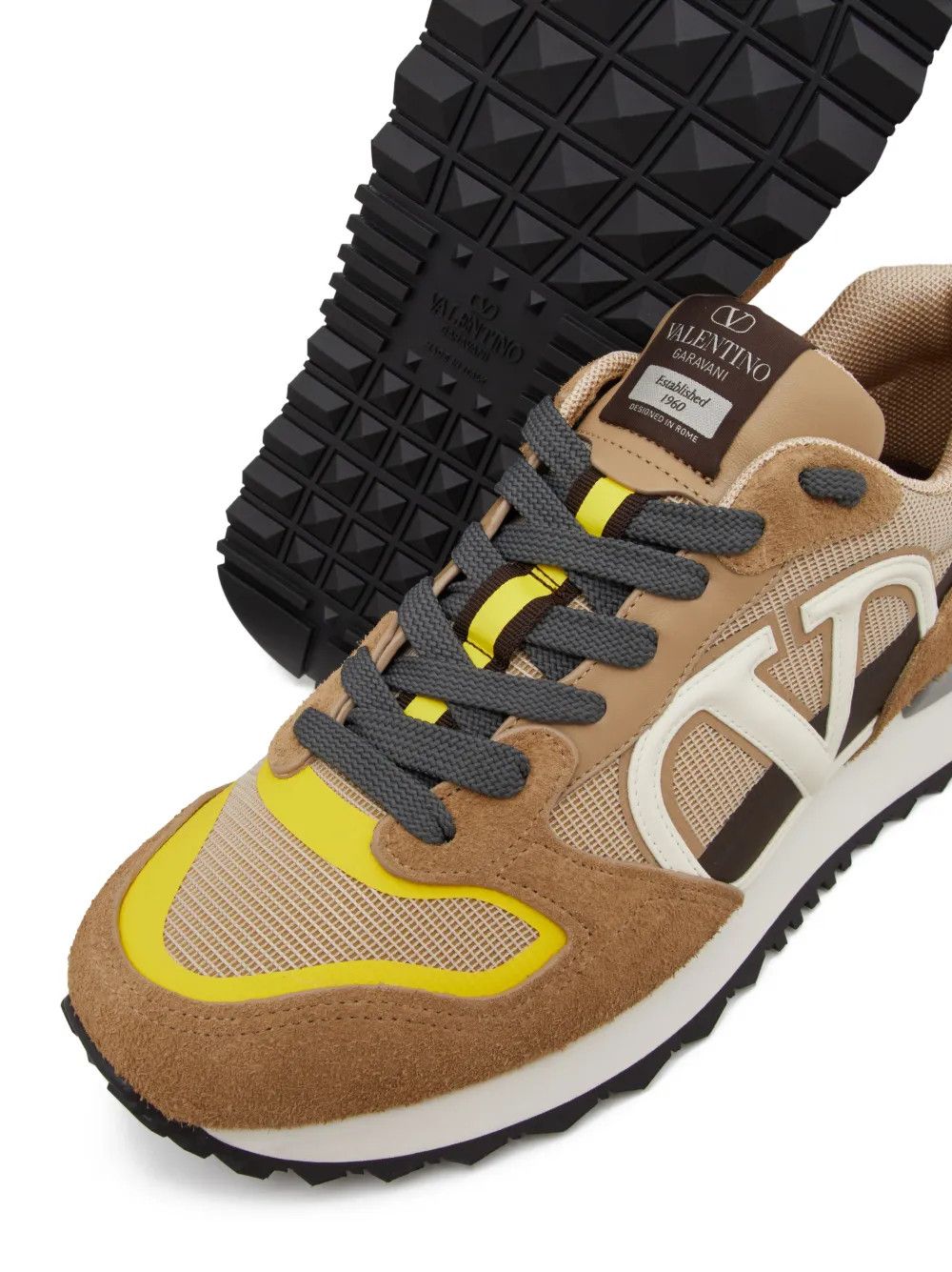 Valentino o1y0525 Logo Low-Top Sneakers in Multicolor Size US 12 / EU 45 - 3 Thumbnail