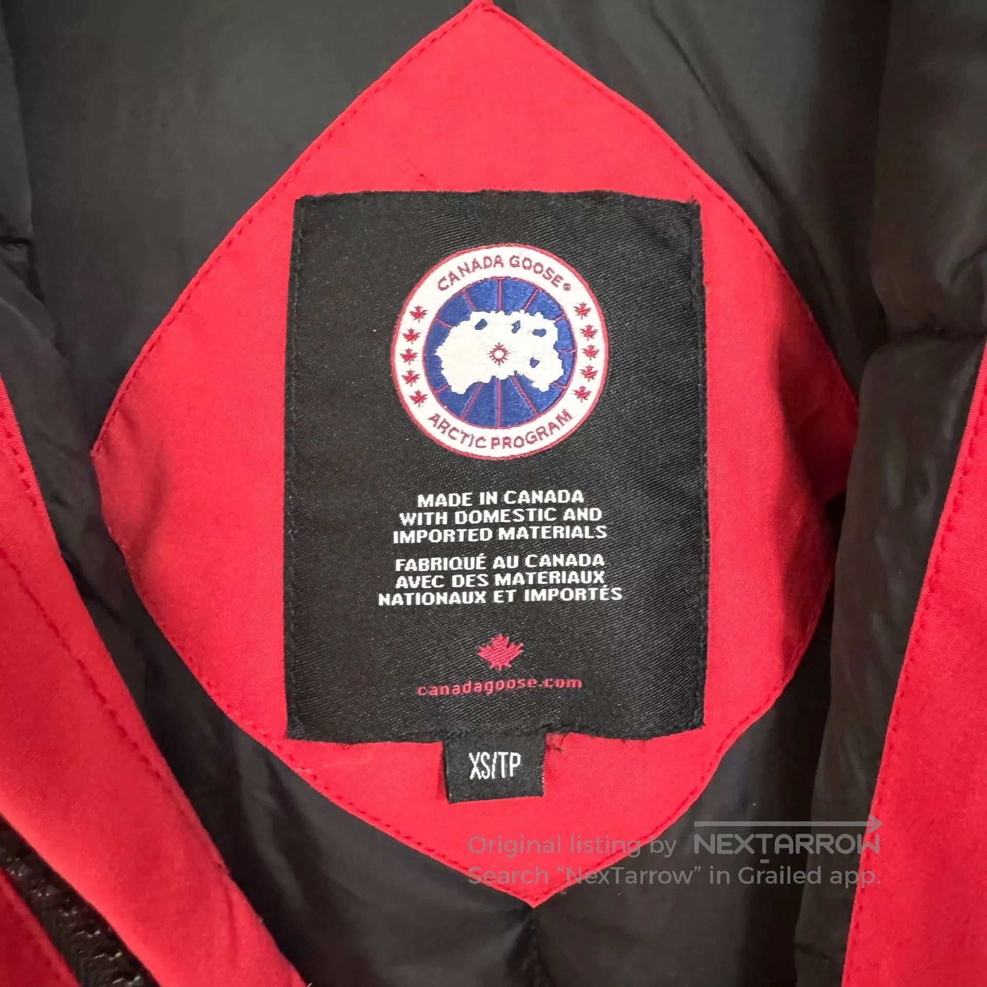 Canada Goose Canada Goose Men's Expedition Red Parka XS. Size US XS / EU 42 / 0 - 3 Thumbnail