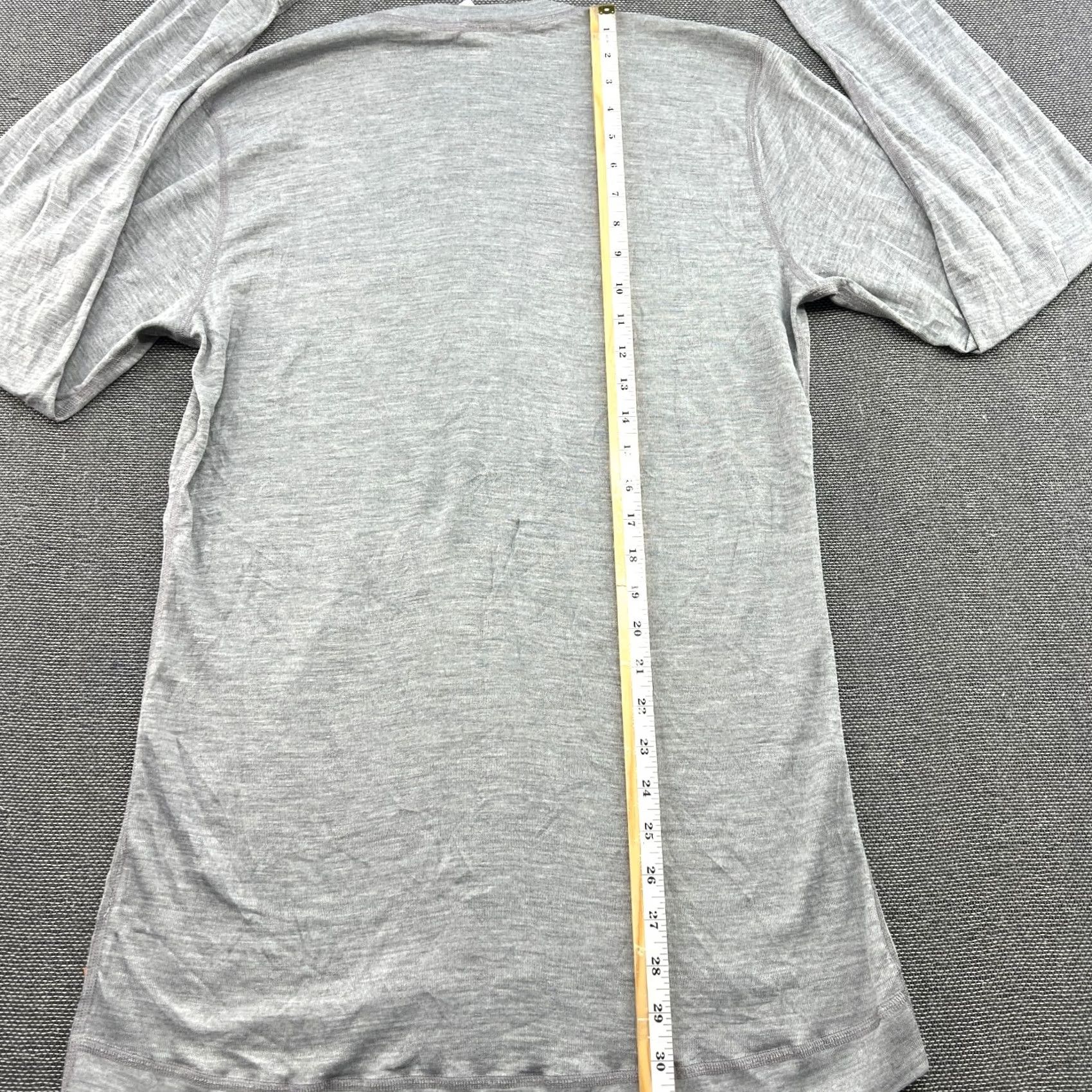 Layer 8 ACLIMA Base Layer Shirt Mens 2XL Lenzing Work Fire Flame Restitant Safety Gray Shirt Mens 2XL Gray Size US XXL / EU 58 / 5 - 7 Thumbnail