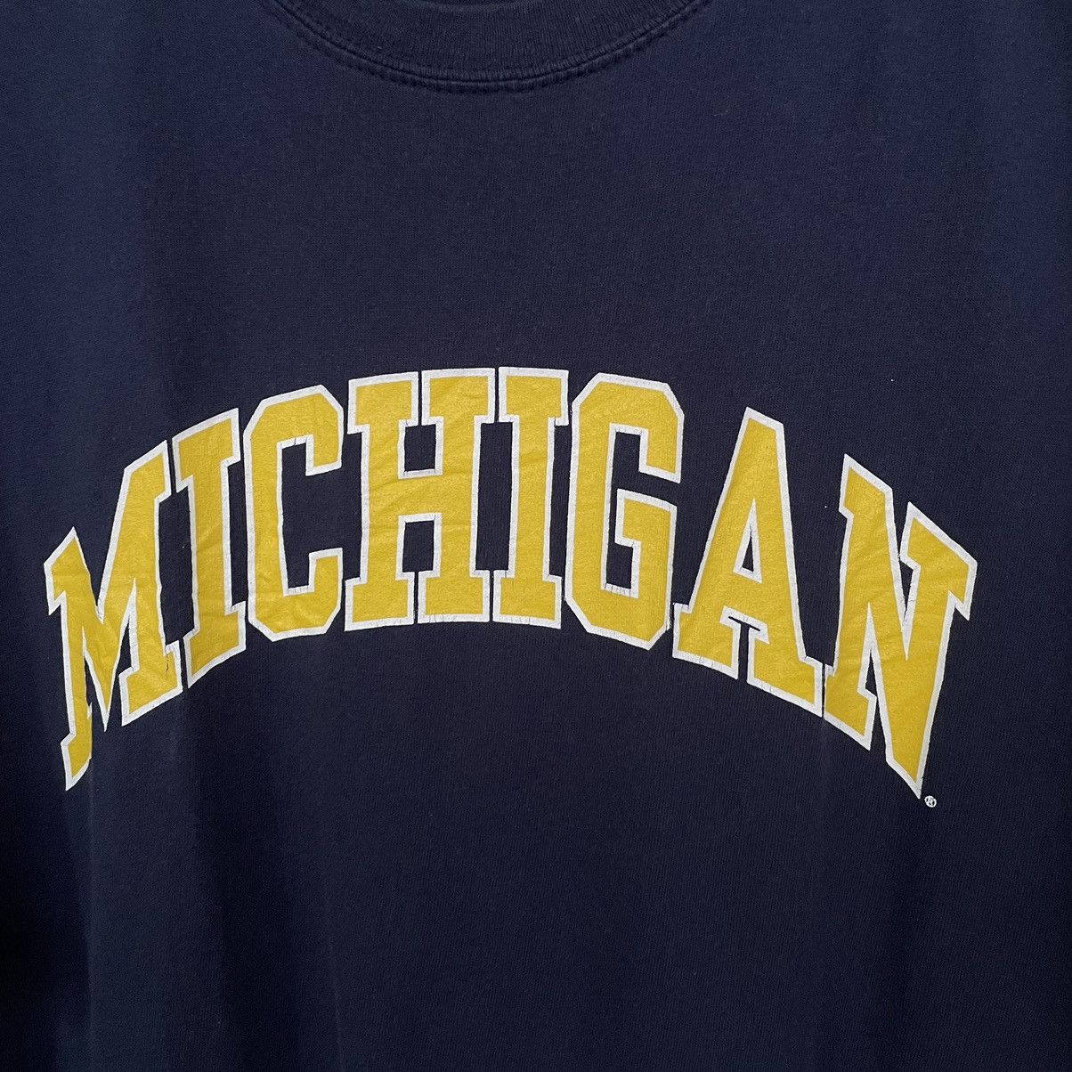 Steve And Barrys × Vintage Vintage Y2K Steve & Barrys x Michigan University T Shirt Size US XXL / EU 58 / 5 - 2 Thumbnail