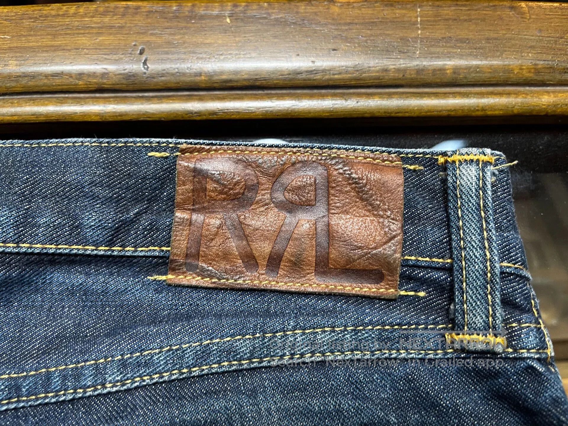 RRL Ralph Lauren vintage rrl five pocket denim jeans. Size US 32 / EU 48 - 9 Thumbnail