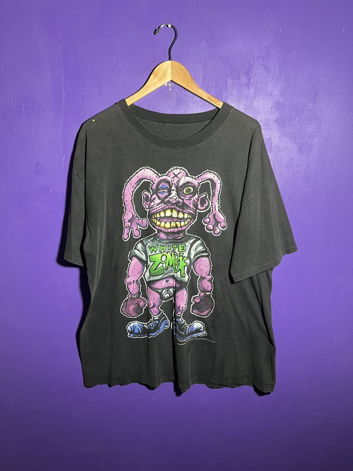 Band Tees × Vintage Vintage 1995 White zombie more human than human tour tee Size US XL / EU 56 / 4 - 1 Thumbnail