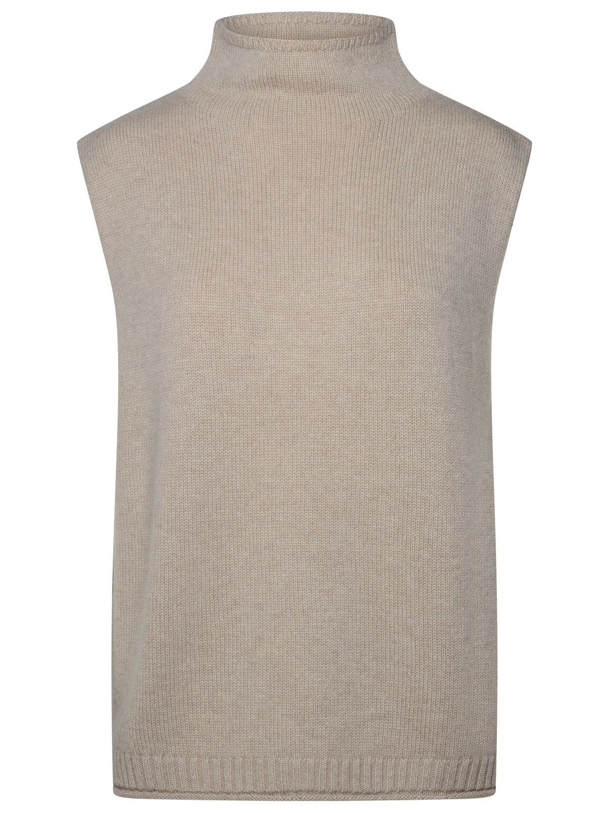 image of Lisa Yang 'tova' Sand Cashmere Vest in Beige, Women's (Size XS)