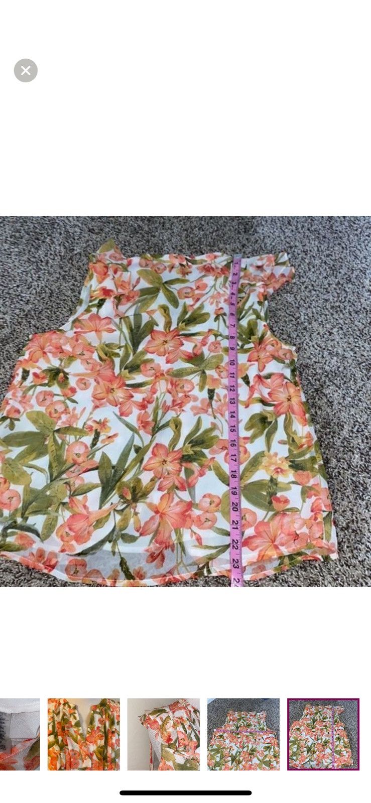 Karl Lagerfeld Karl lagerfeld small floral button down blouse Size S / US 4 / IT 40 - 7 Thumbnail