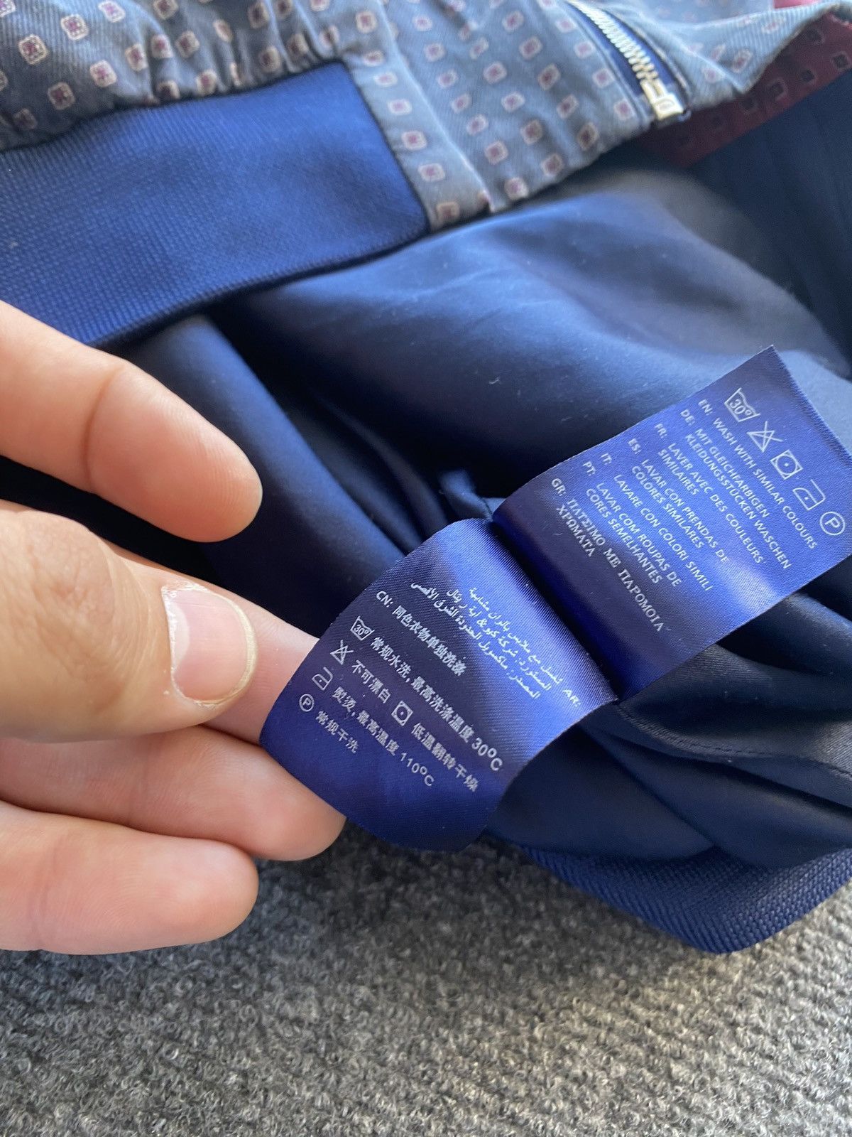 Gant 🔥Gant Luxury Designer Blue Bomber Jacket s Size US S / EU 44-46 / 1 - 8 Thumbnail