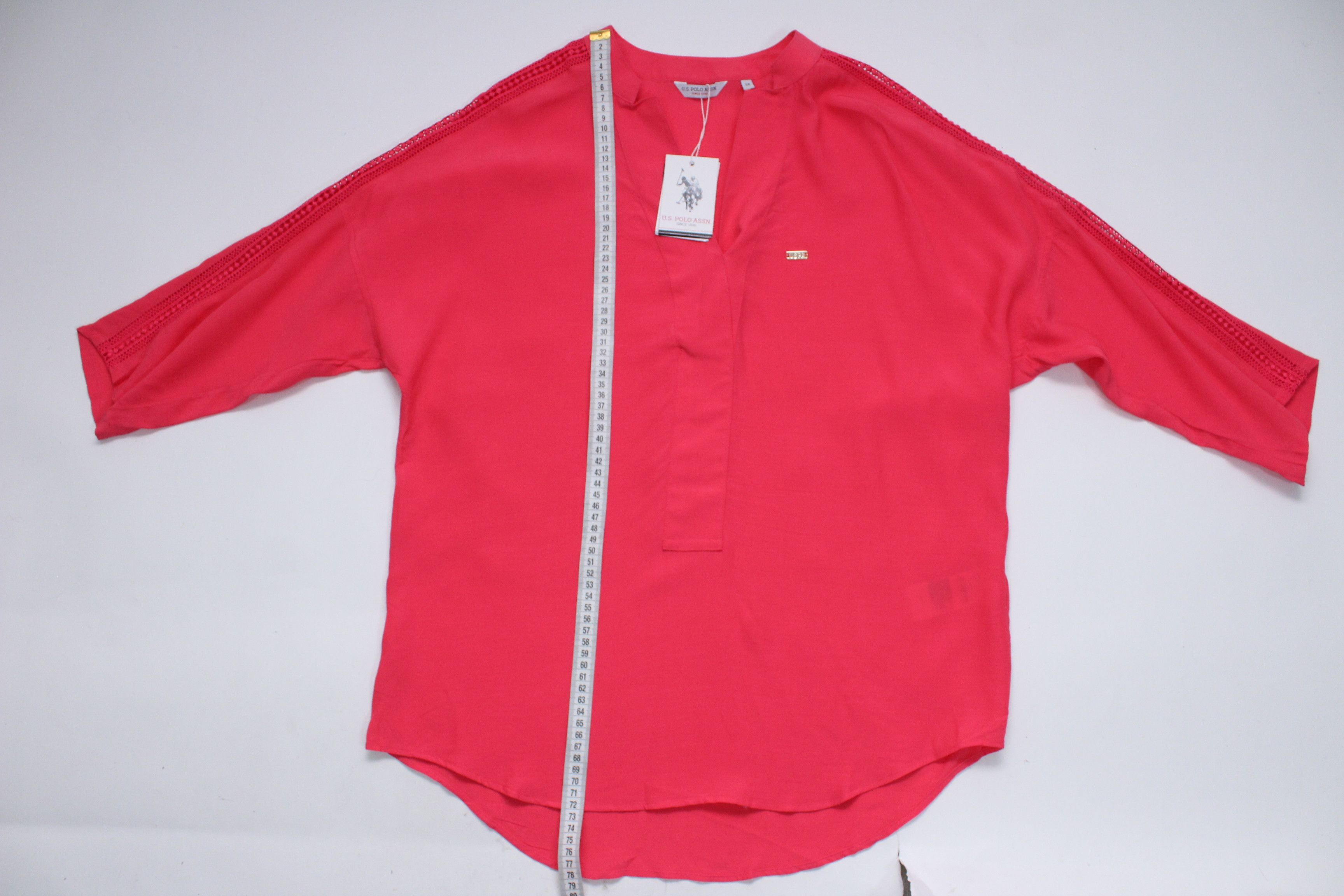 U.S. Polo Assn. US Polo Assn Blouse Womens Size 38 New Authentic Size XS / US 0-2 / IT 36-38 - 11 Thumbnail