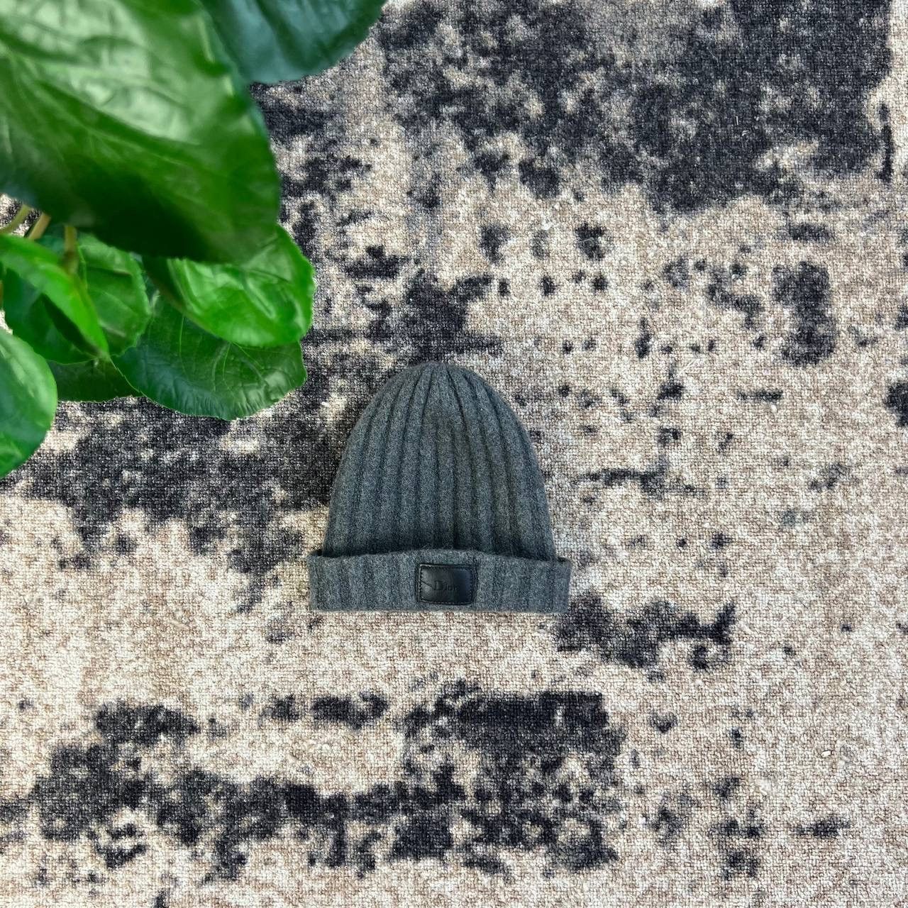 Dior Dior Mini Logo Luxury Wool Beanie Hat Streetwear Style Size ONE SIZE - 1 Thumbnail
