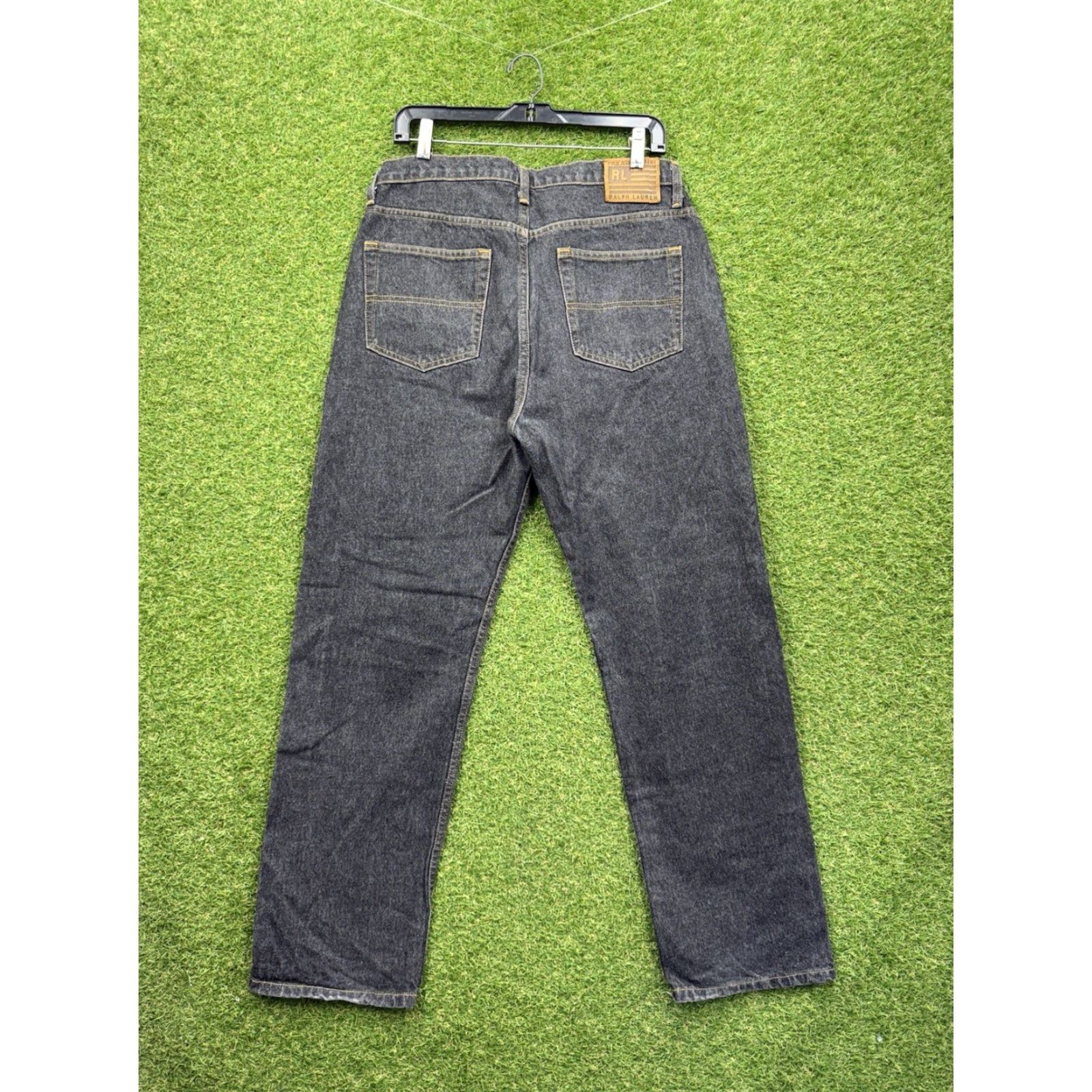Polo Ralph Lauren RALPH LAUREN VINTAGE Jeans 34x32 Straight Leg Denim Y2K Americana Blue Mens Size US S / EU 44-46 / 1 - 2 Thumbnail