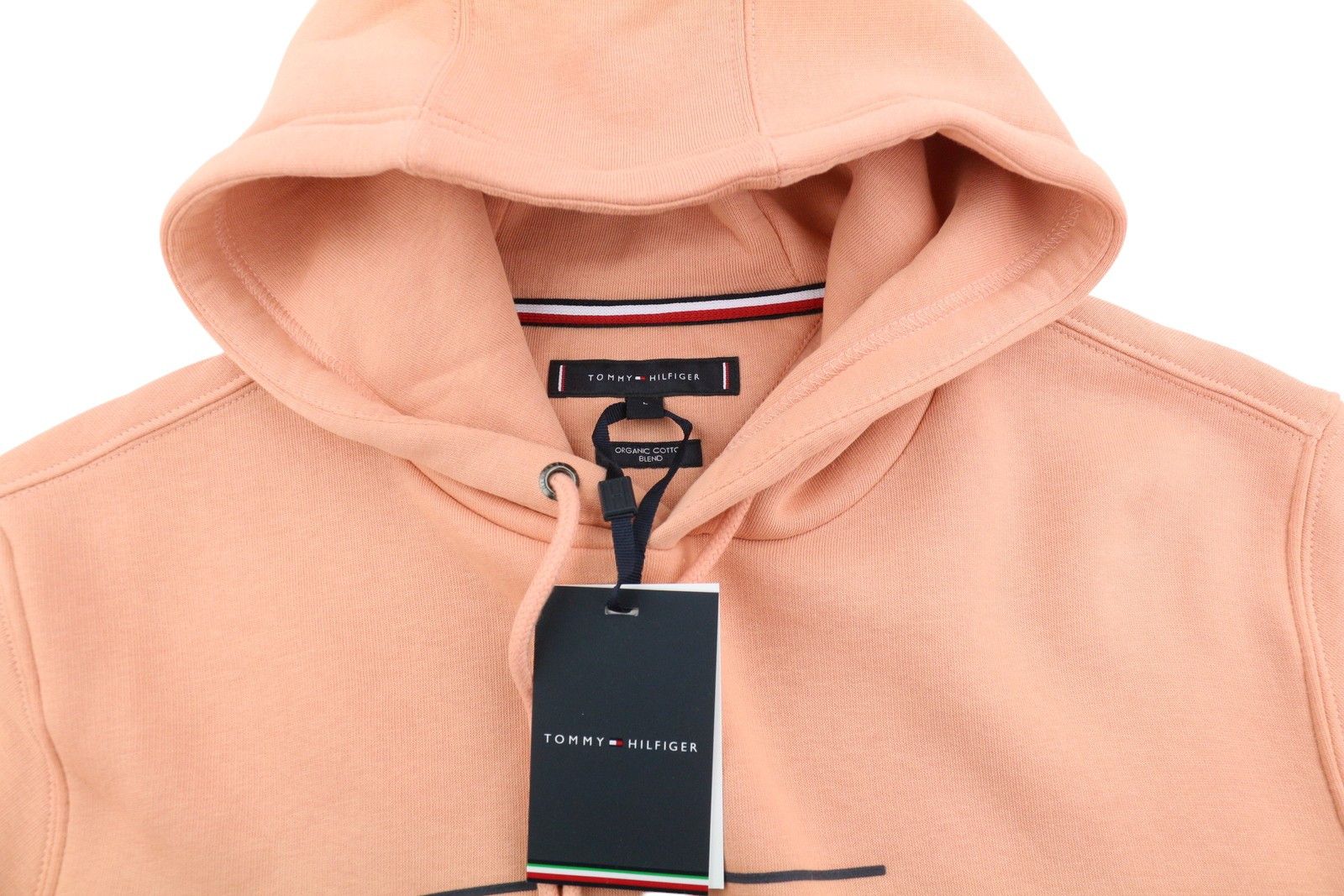 Tommy Hilfiger FAPINO STACKED LOGO L Organic Blend Hoodie 87397 Size US L / EU 52-54 / 3 - 10 Thumbnail