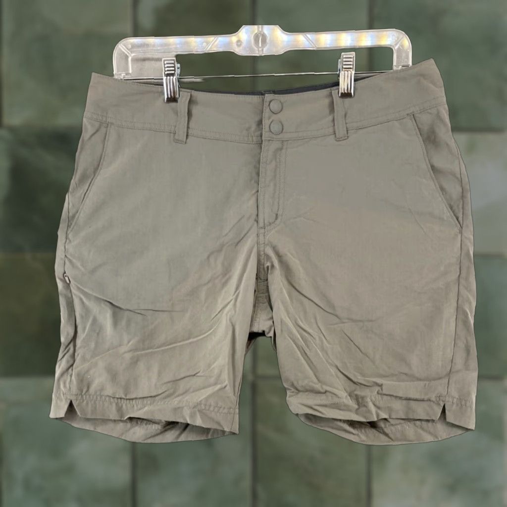 ExOfficio VINTAGE ExOfficio Womens Shorts 6 Khaki Outdoor Athletic Size 28" / US 6 / IT 42 - 1 Thumbnail